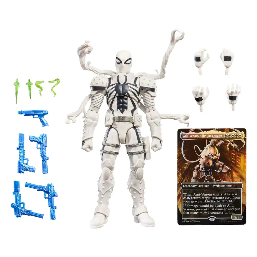 Marvel Legends Magic: The Gathering akční figurka Agent Anti-Venom (plus exkluzivní Foil karta) 15 cm fotografii produktu