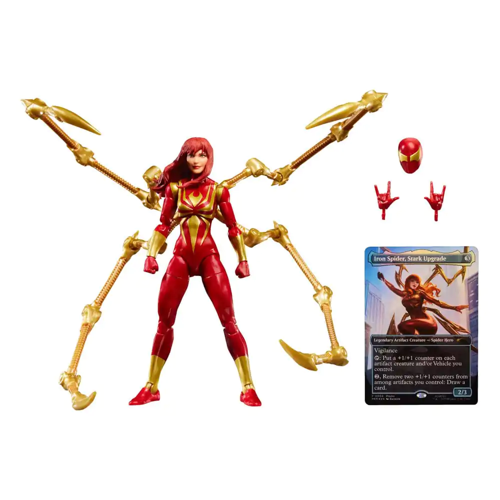 Marvel Legends Magic: The Gathering akční figurka Mary Jane Watson (Iron Spider) (plus exkluzivní fóliová karta) 15 cm fotografii produktu