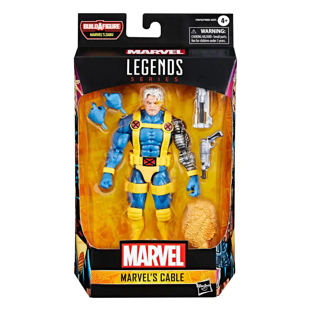 Marvel Legends akční figurka Marvel's Cable (BAF: Marvel's Zabu) 15 cm fotografii produktu