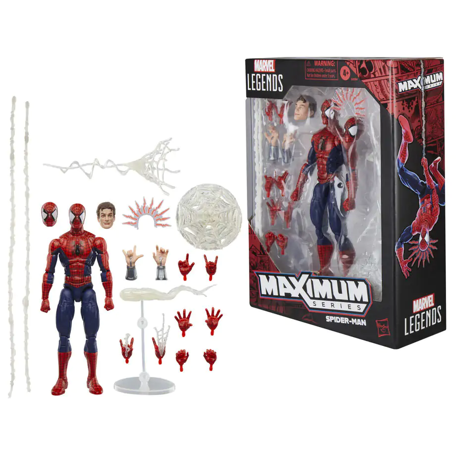 Marvel Legends Maximum Series Spider-Man figurka 15 cm fotografii produktu