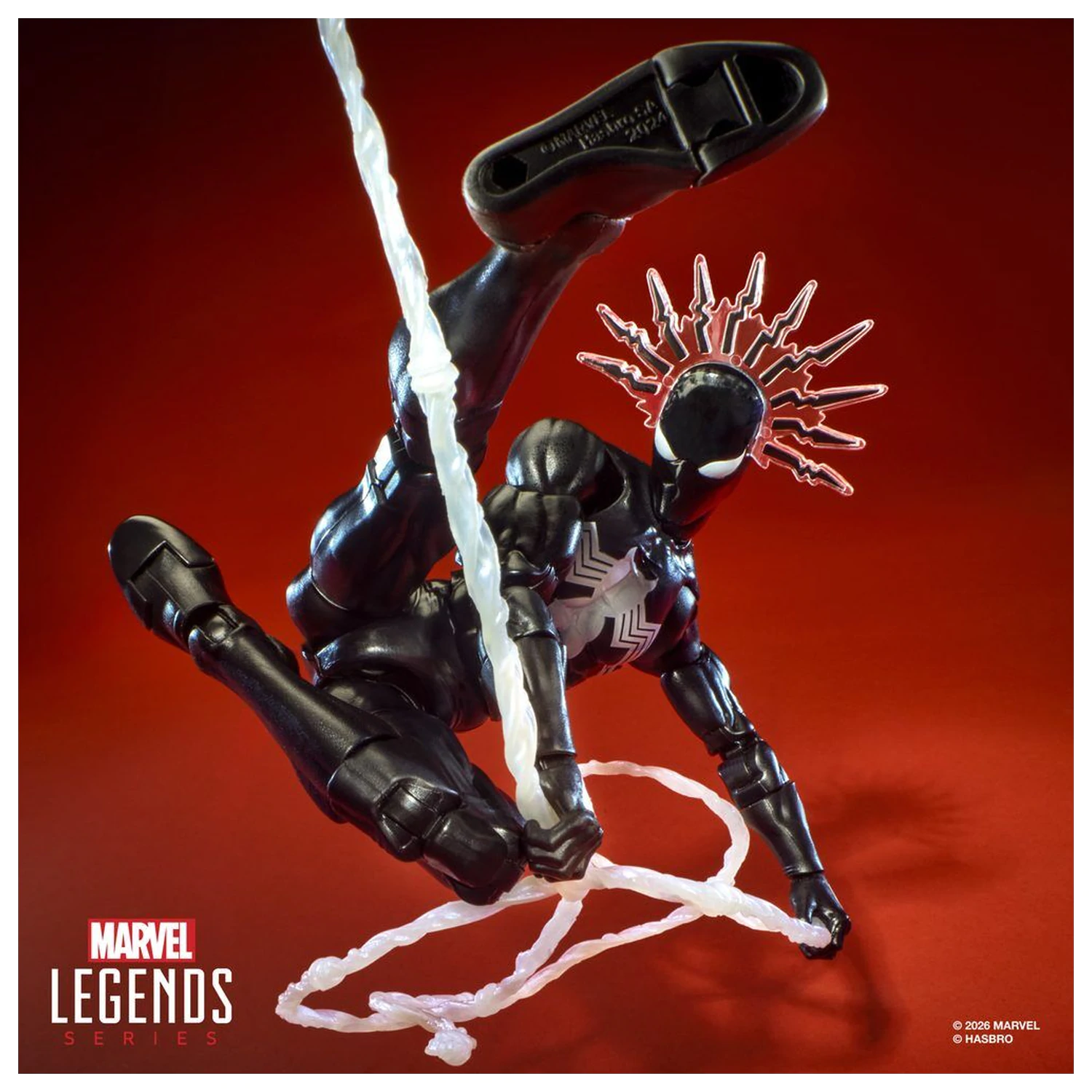 Marvel Legends Maximum Series Symbiote Spider-man Marvel figurka 15cm fotografii produktu