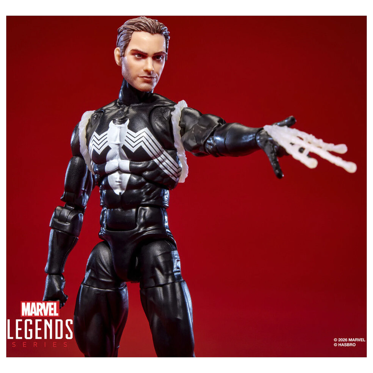 Marvel Legends Maximum Series Symbiote Spider-man Marvel figurka 15cm fotografii produktu
