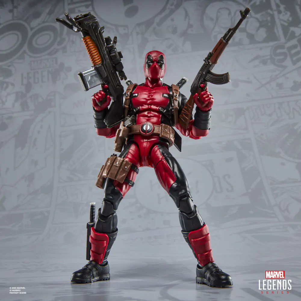 Marvel Legends Maximun Series Deadpool figurka 15cm fotografii produktu