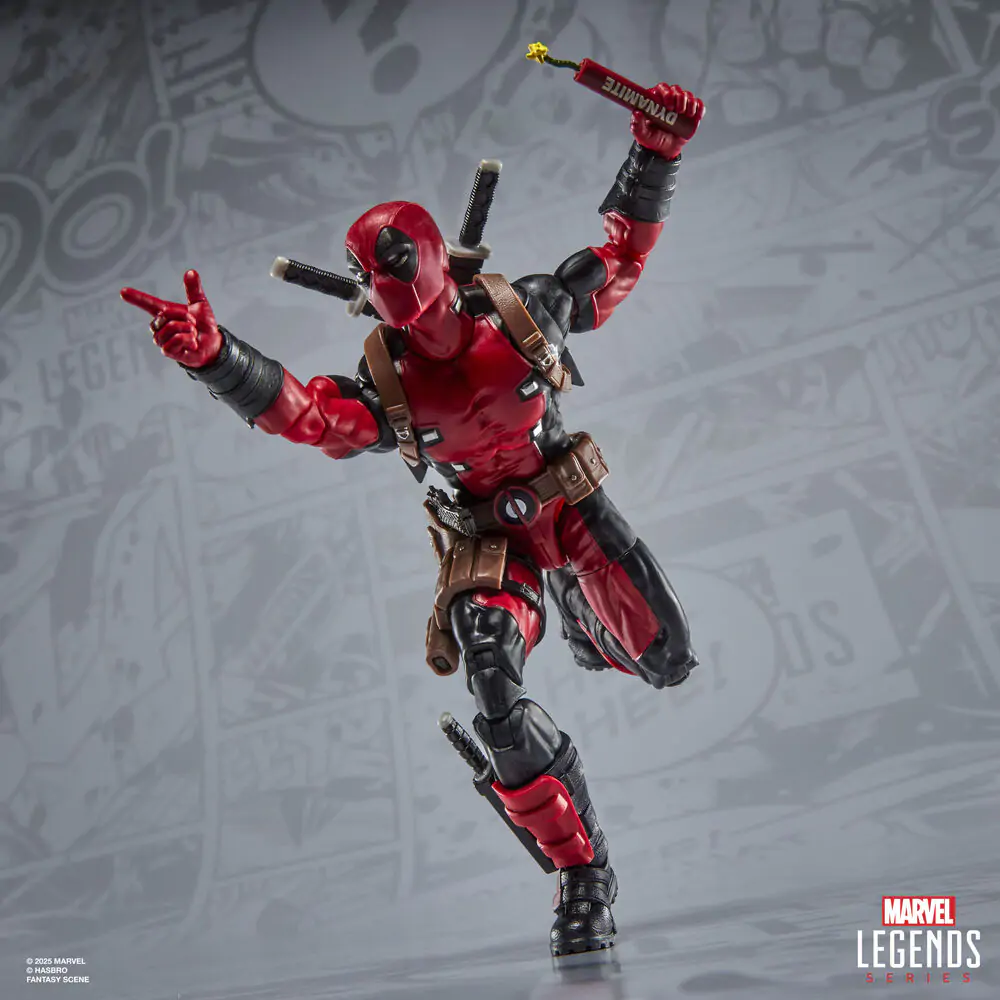Marvel Legends Maximun Series Deadpool figurka 15cm fotografii produktu