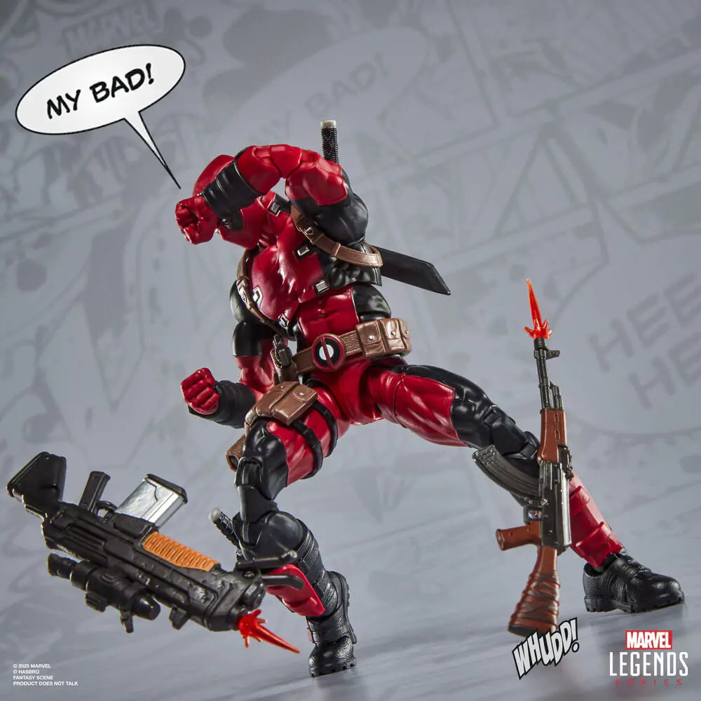 Marvel Legends Maximun Series Deadpool figurka 15cm fotografii produktu