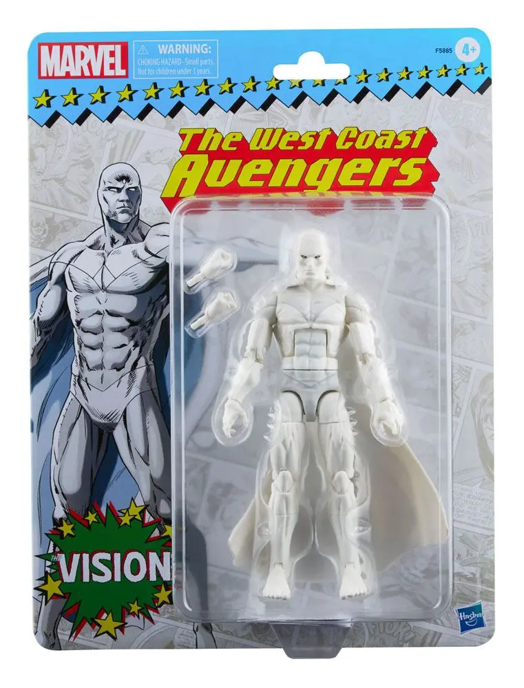 Marvel Legends Retro Collection Series Akční figurka 2022 Vision (The West Coast Avengers) 15 cm fotografii produktu