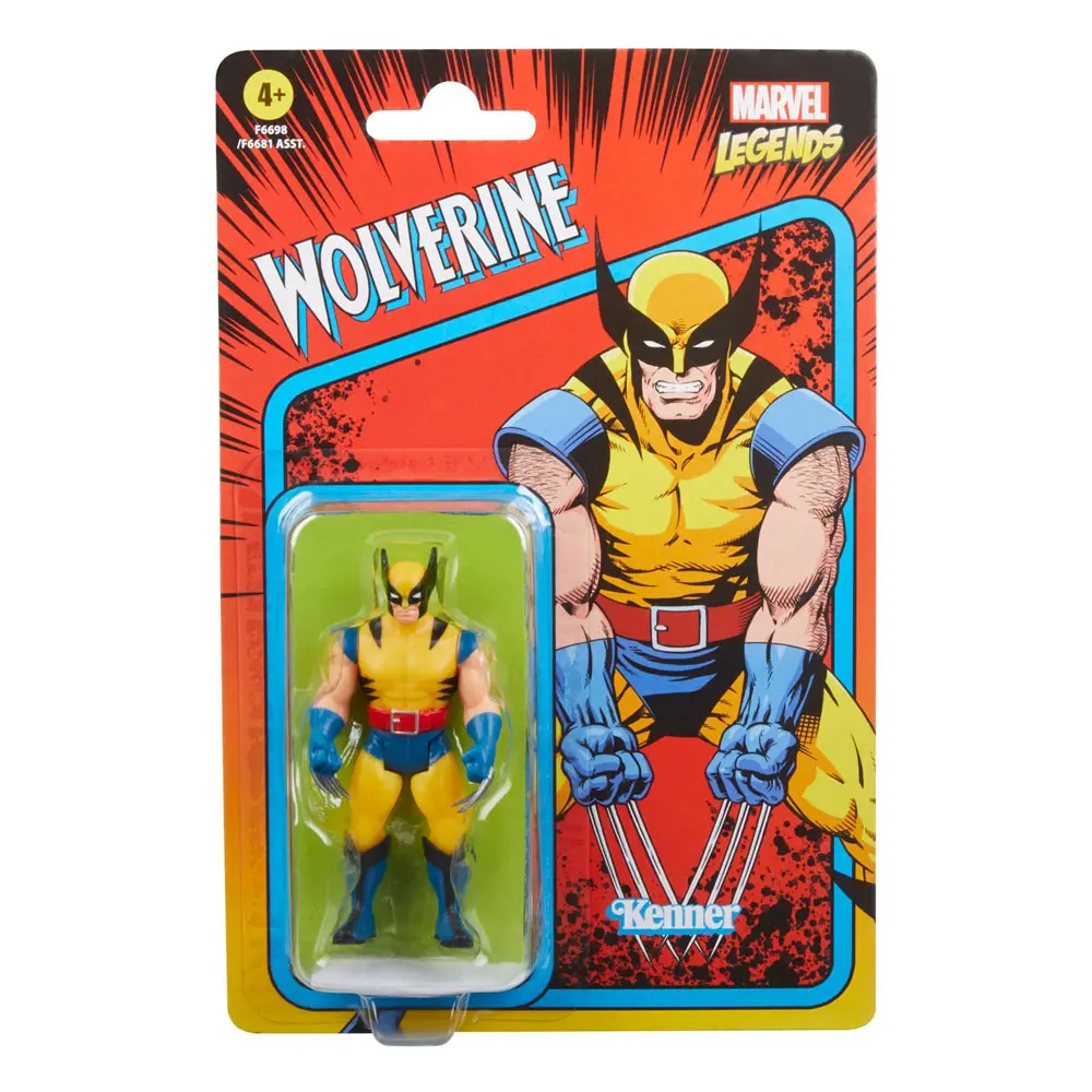 Marvel Legends Retro Collection akční figurka Wolverine 10 cm fotografii produktu