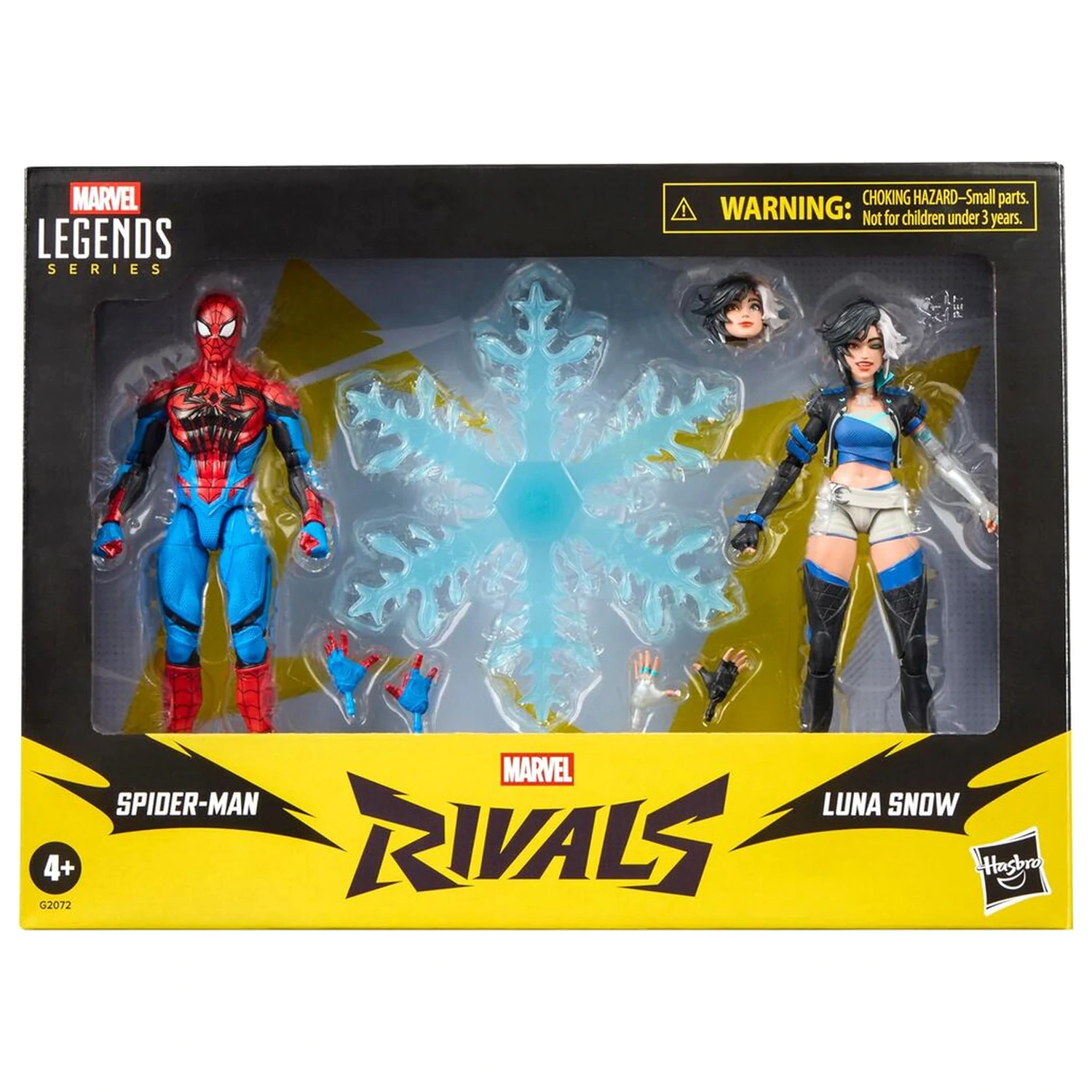 Marvel Legends Rivals Spider-Man & Luna Snow figurka 15 cm fotografii produktu
