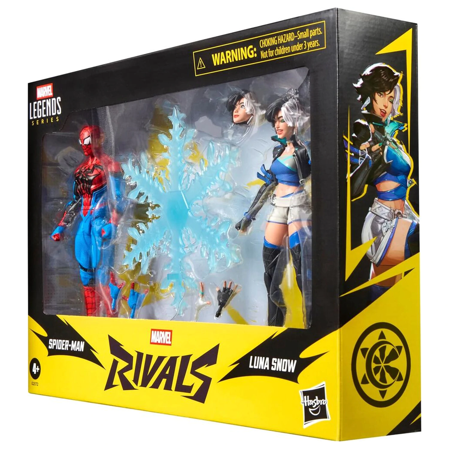 Marvel Legends Rivals Spider-Man & Luna Snow figurka 15 cm fotografii produktu