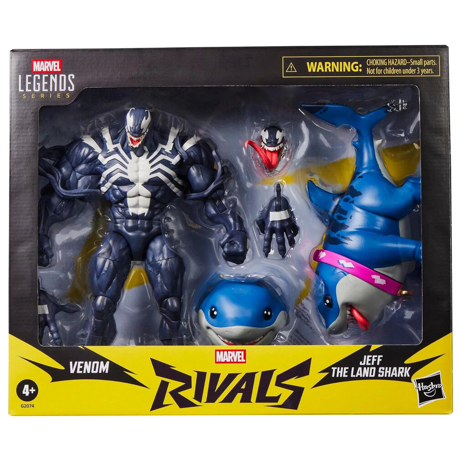 Marvel Legends Rivals Venom & Jeff the Land Shark figurka 15cm fotografii produktu