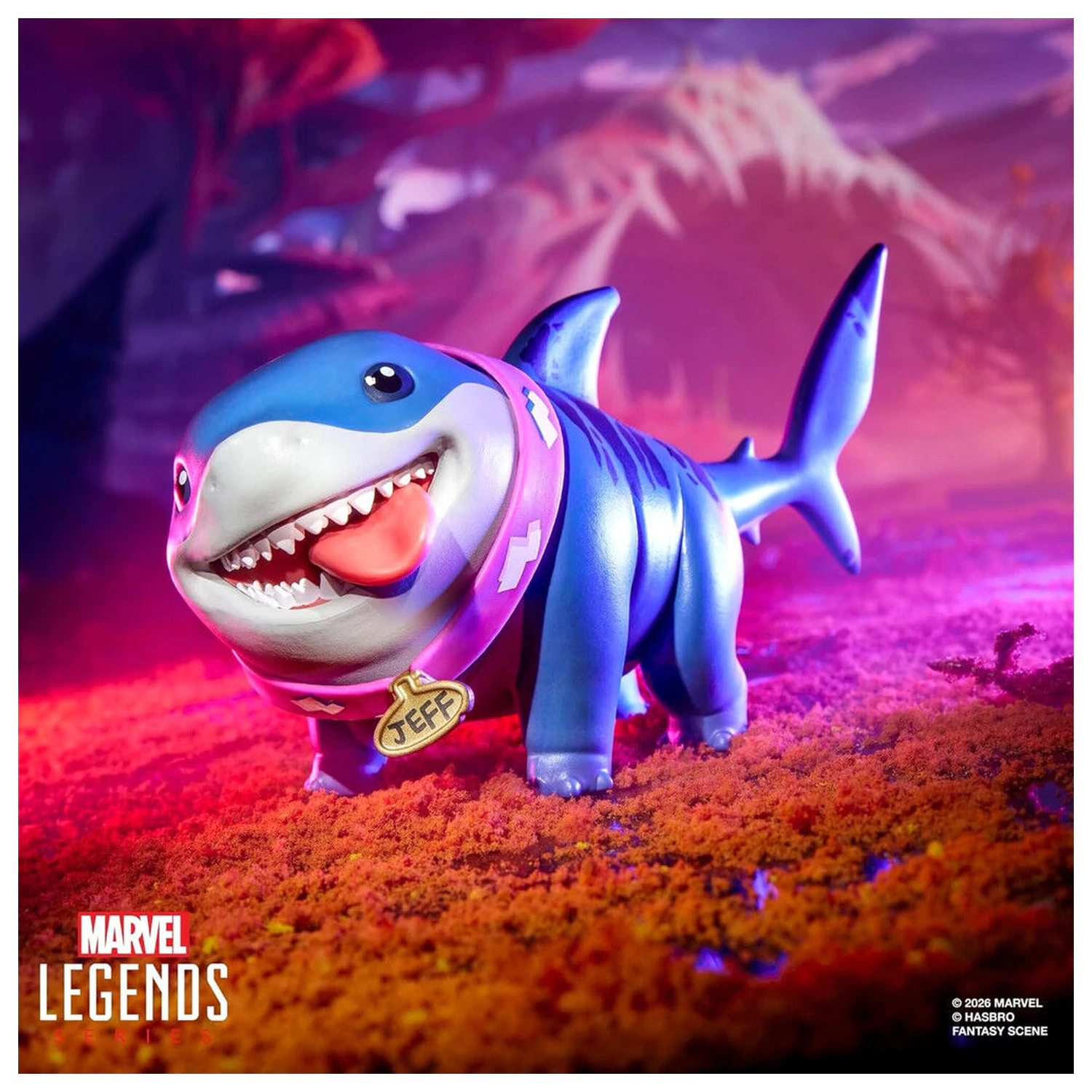 Marvel Legends Rivals Venom & Jeff the Land Shark figurka 15cm fotografii produktu