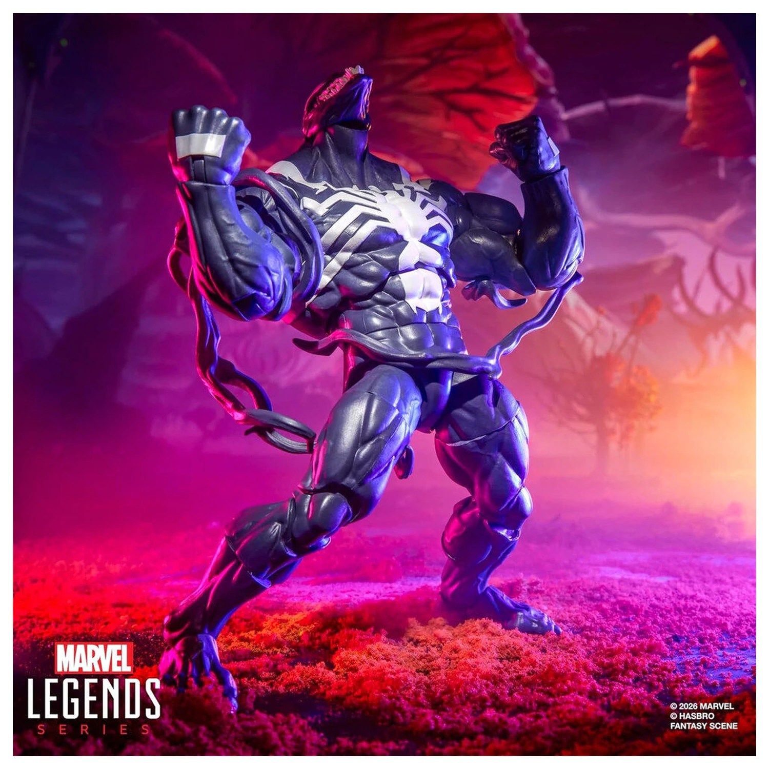 Marvel Legends Rivals Venom & Jeff the Land Shark figurka 15cm fotografii produktu