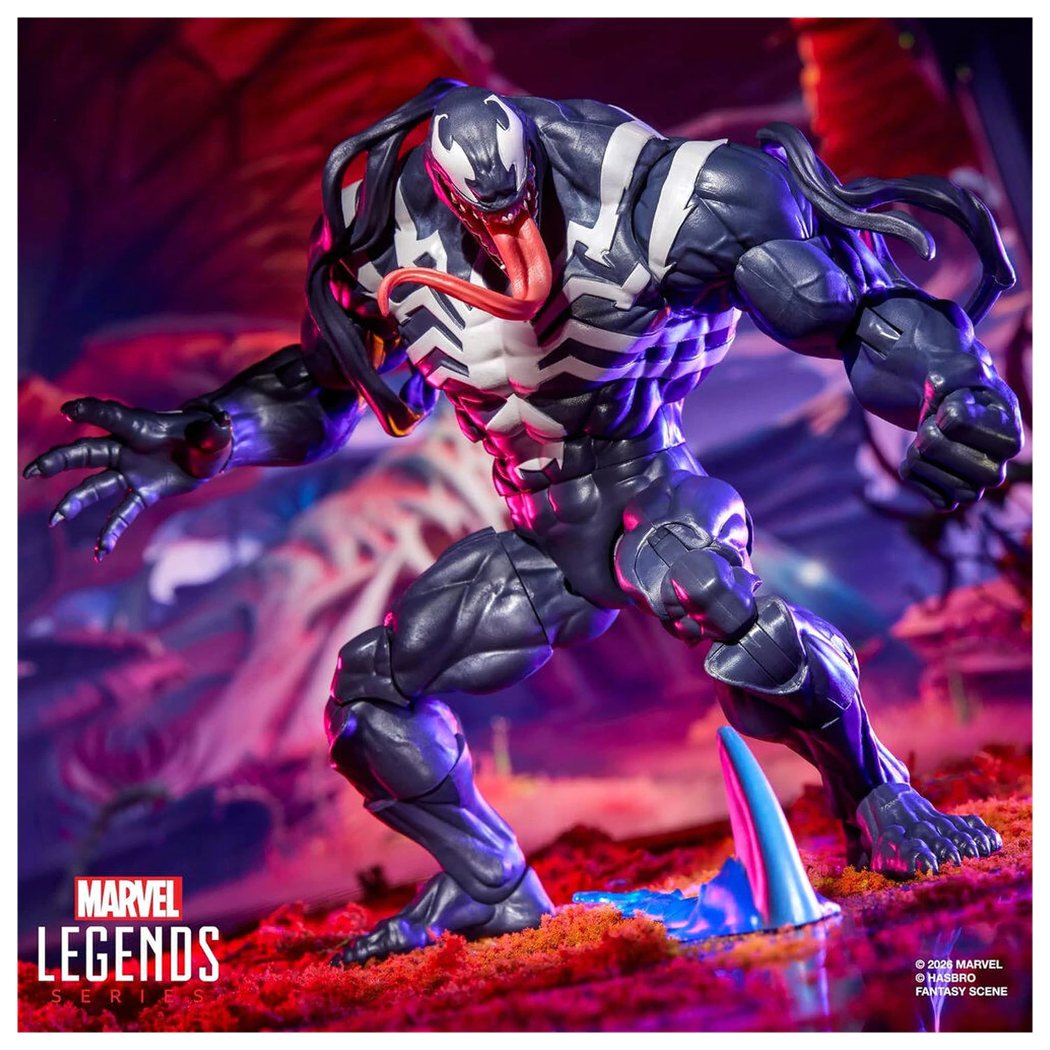 Marvel Legends Rivals Venom & Jeff the Land Shark figurka 15cm fotografii produktu