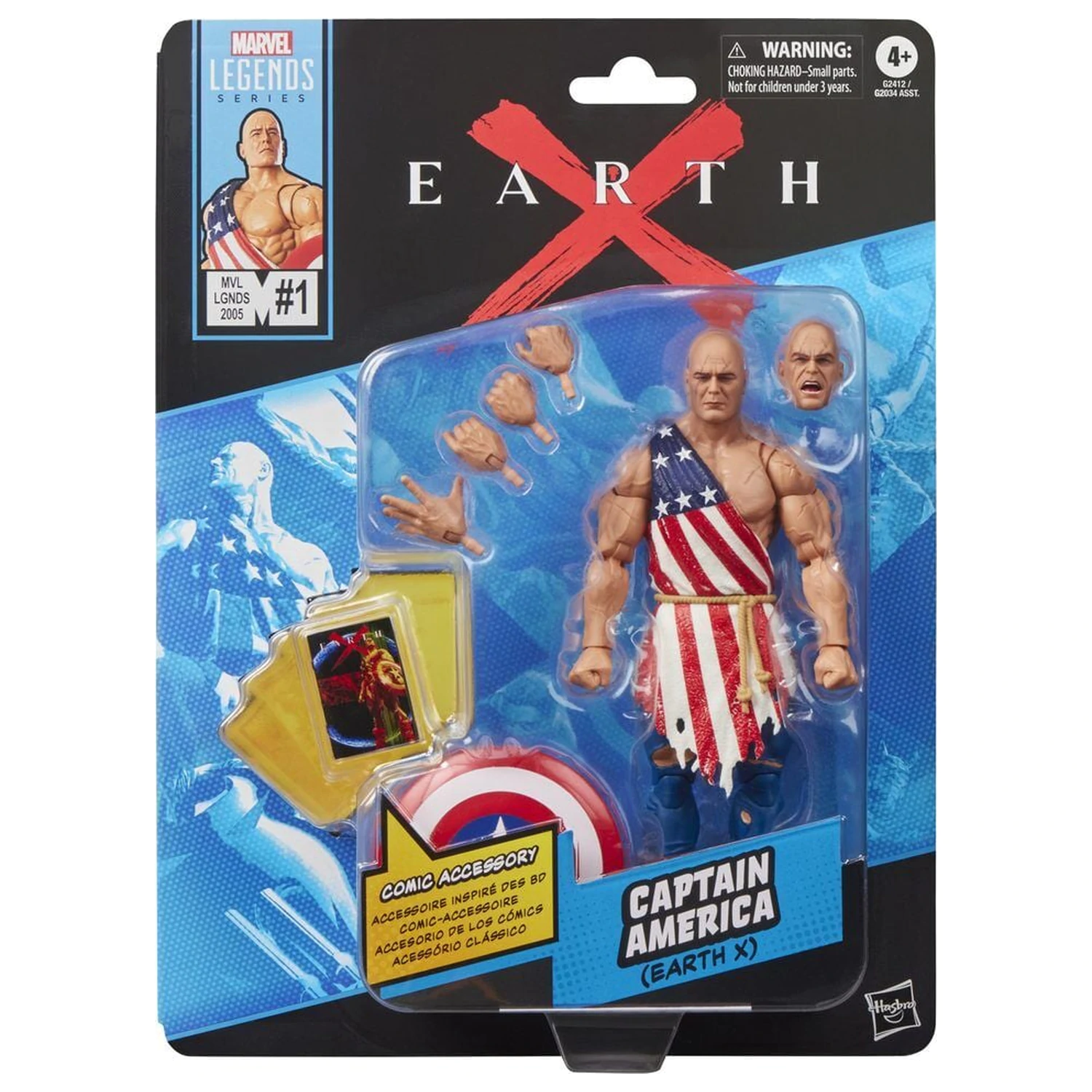Marvel Legends Series Captain America Earth figurka 15 cm fotografii produktu