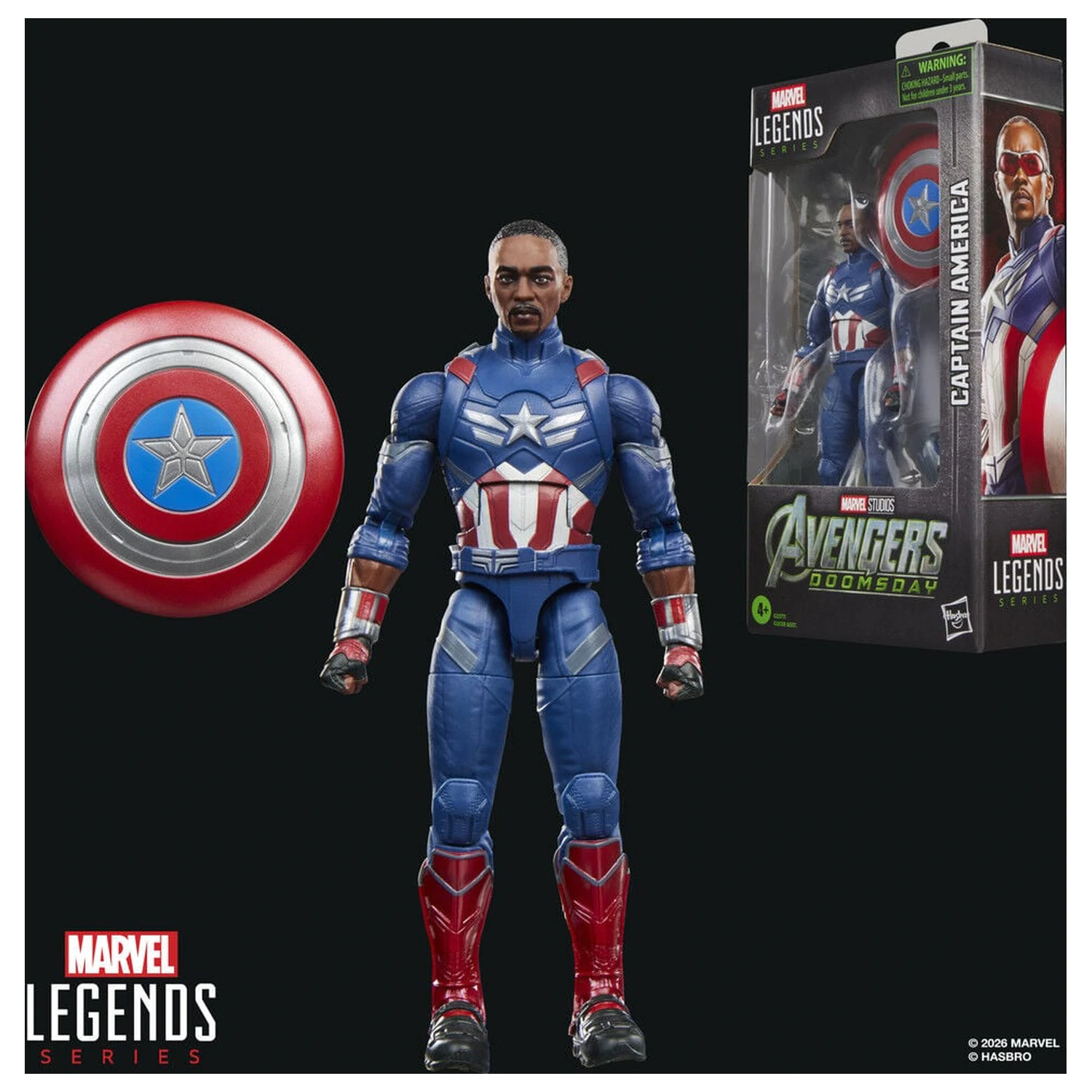 Marvel Legends Series Avengers Doomsday Captain America figurka 15cm fotografii produktu