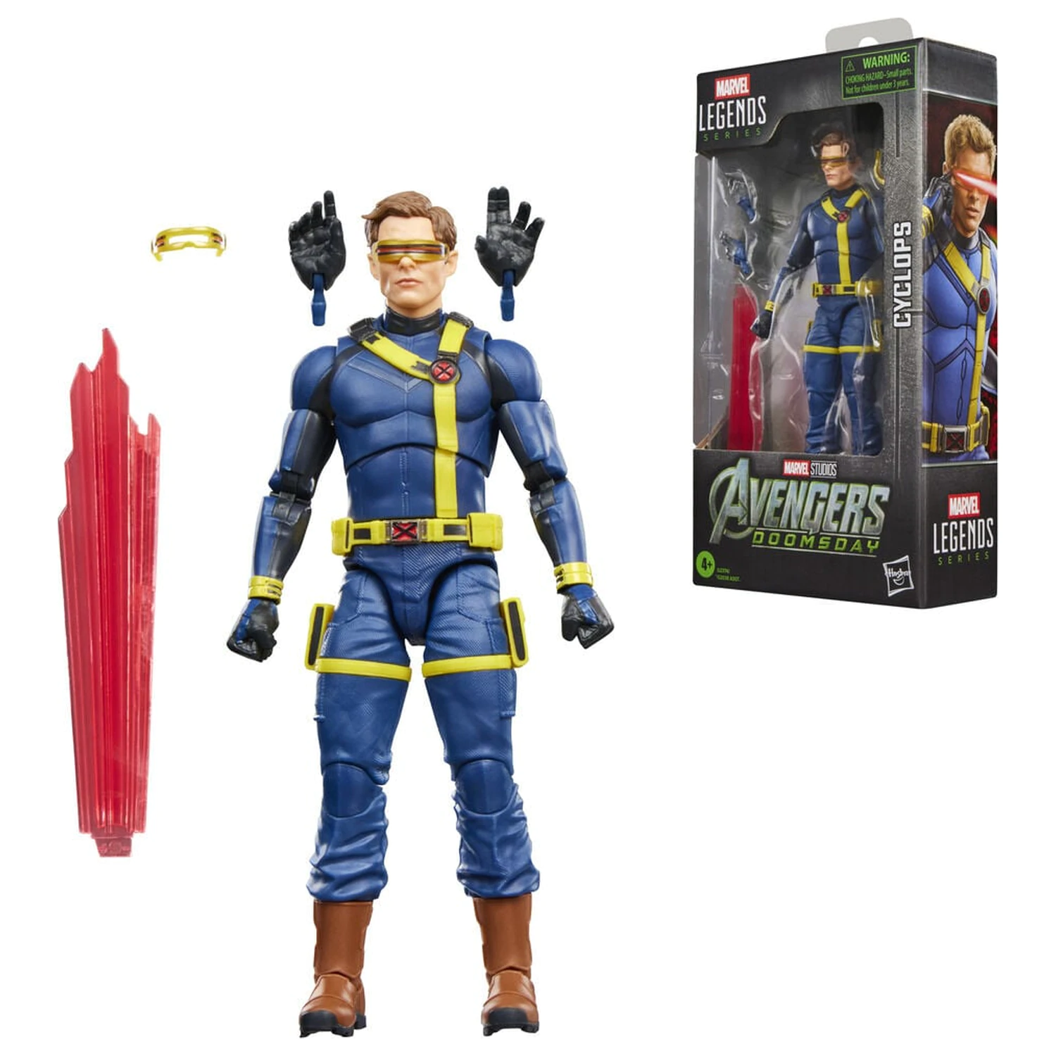 Marvel Legends Series Avengers Doomsday Cyclops figurka 15 cm fotografii produktu