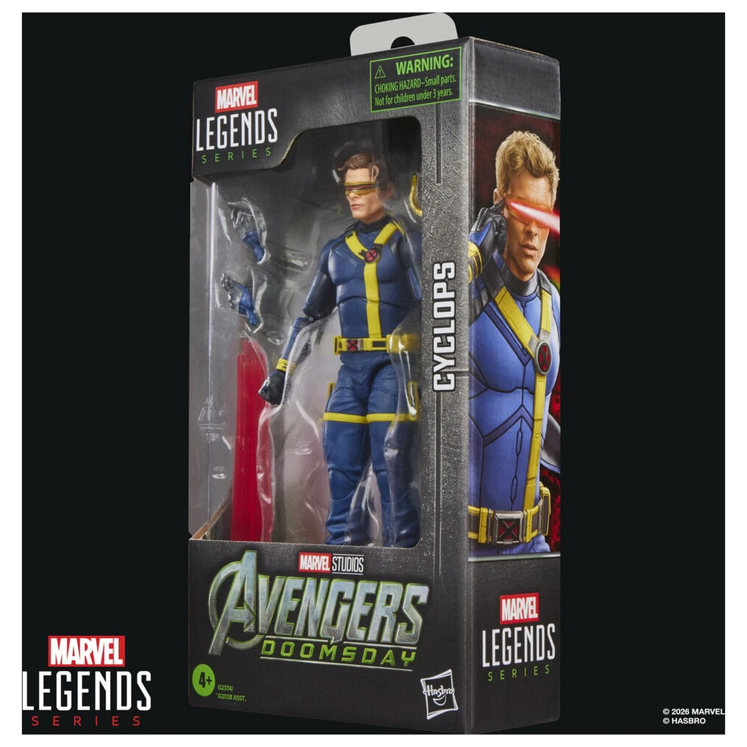Marvel Legends Series Avengers Doomsday Cyclops figurka 15 cm fotografii produktu