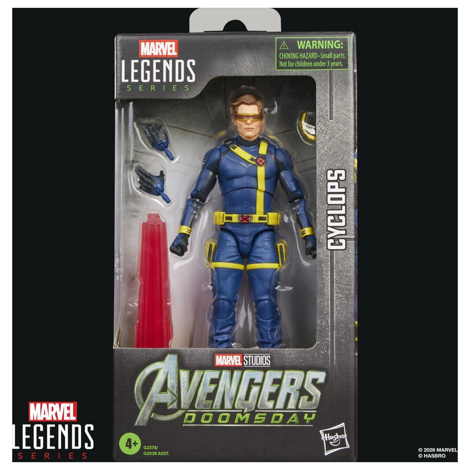 Marvel Legends Series Avengers Doomsday Cyclops figurka 15 cm fotografii produktu