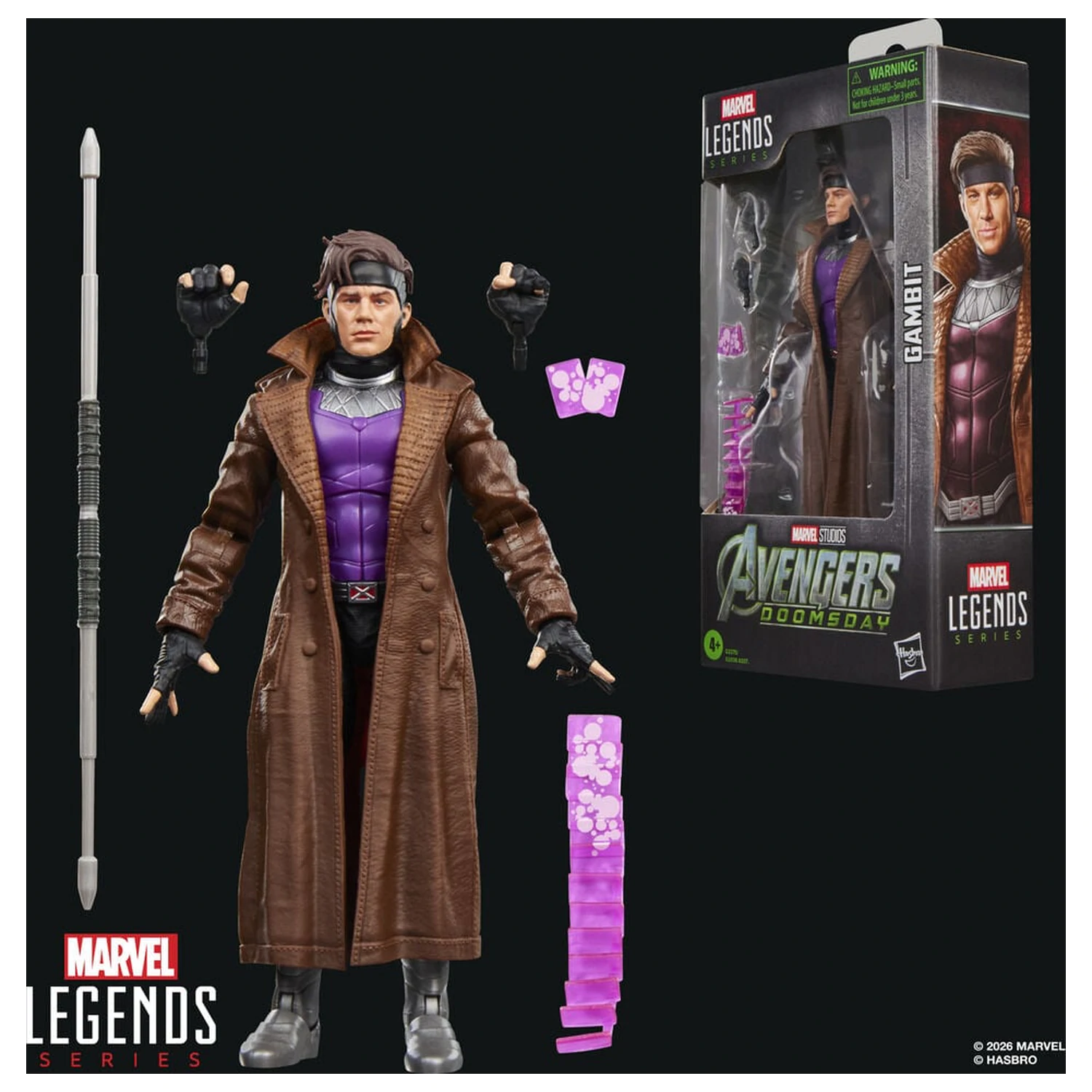 Marvel Legends Series Avengers Doomsday Gambit figurka 15 cm fotografii produktu