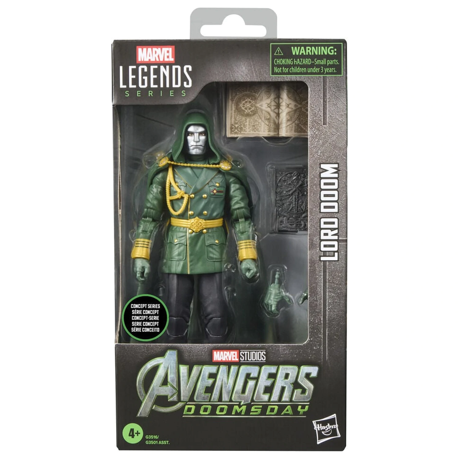Marvel Legends Series Avengers Doomsday Lord Doom figurka 15 cm fotografii produktu