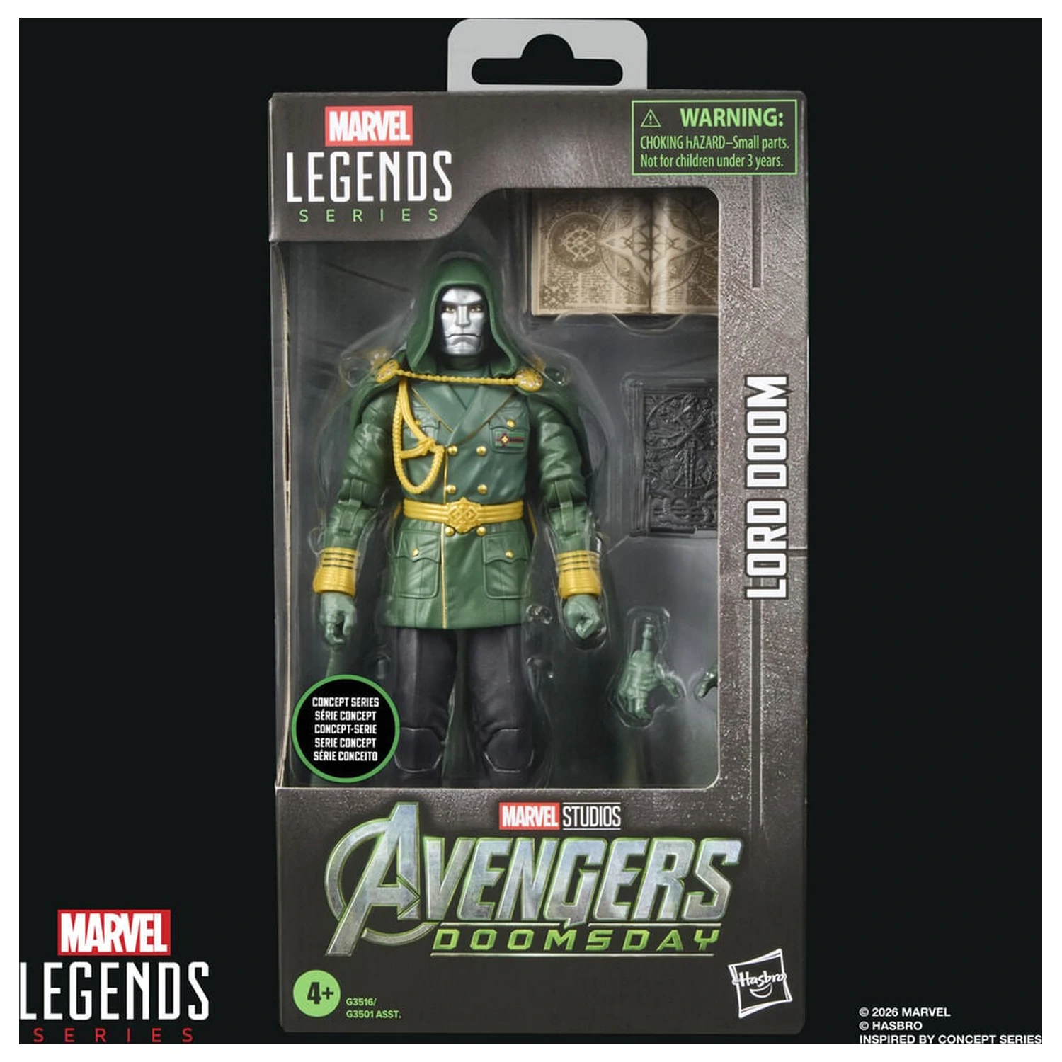Marvel Legends Series Avengers Doomsday Lord Doom figurka 15 cm fotografii produktu