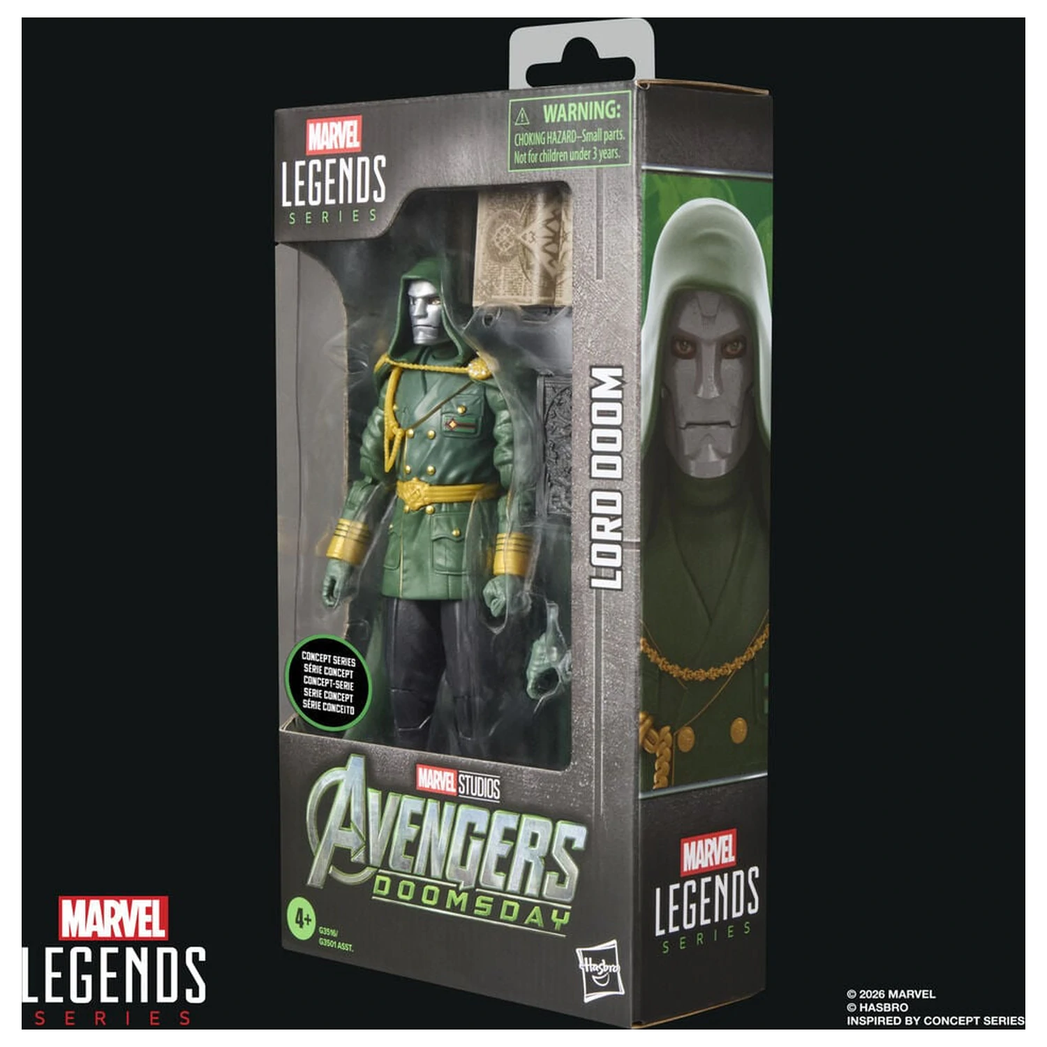 Marvel Legends Series Avengers Doomsday Lord Doom figurka 15 cm fotografii produktu