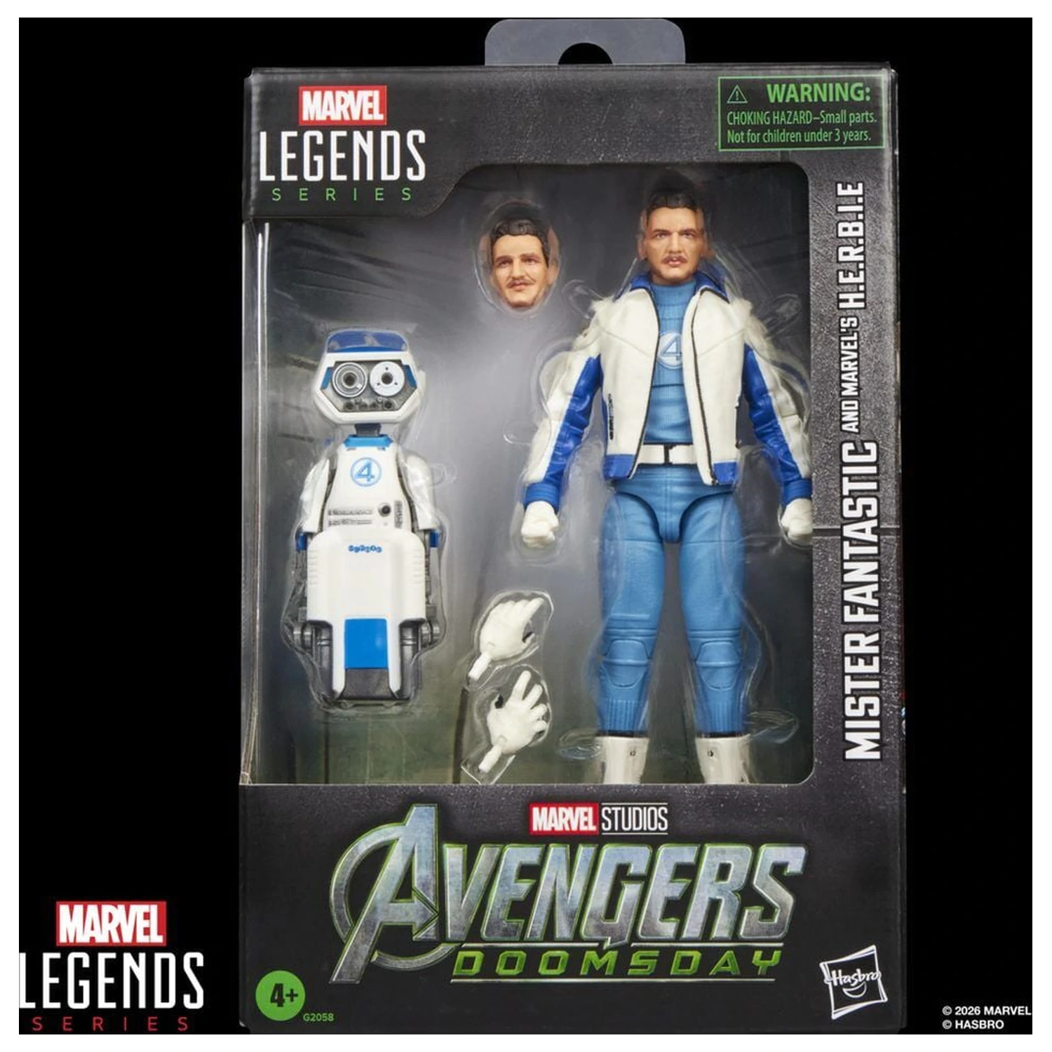 Marvel Legends Series Avengers Doomsday Mister Fantastic and Marvels H.E.R.B.I.E. figurka 15cm fotografii produktu