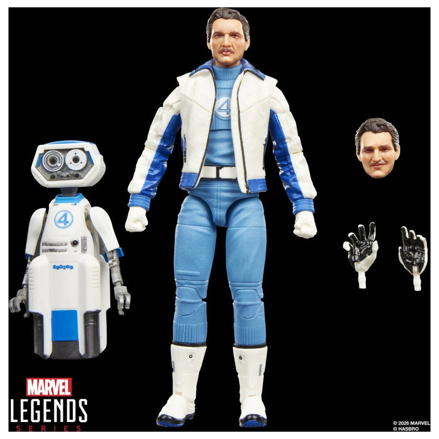 Marvel Legends Series Avengers Doomsday Mister Fantastic and Marvels H.E.R.B.I.E. figurka 15cm fotografii produktu