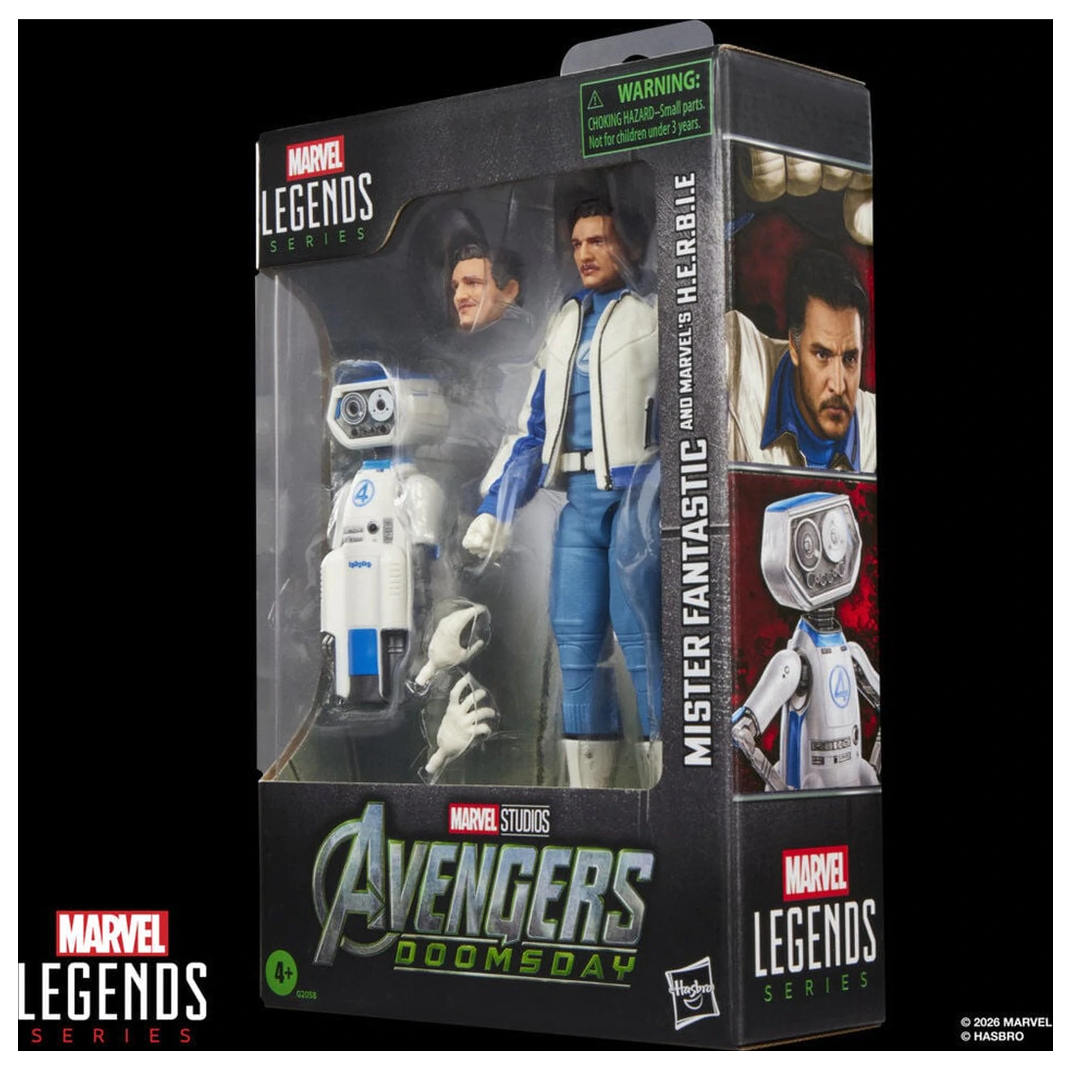 Marvel Legends Series Avengers Doomsday Mister Fantastic and Marvels H.E.R.B.I.E. figurka 15cm fotografii produktu