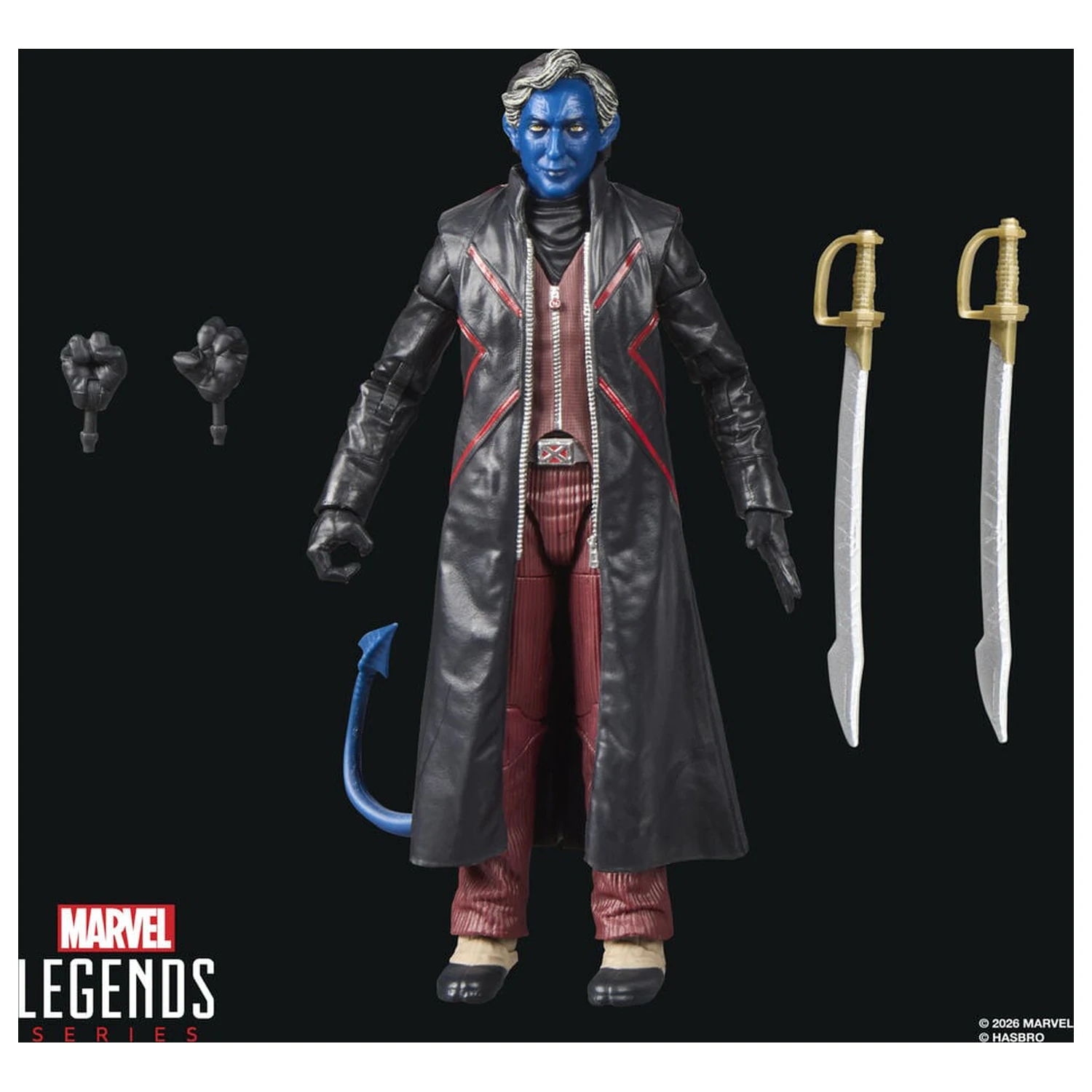 Marvel Legends Series Avengers Doomsday Nightcrawler figurka 15 cm fotografii produktu