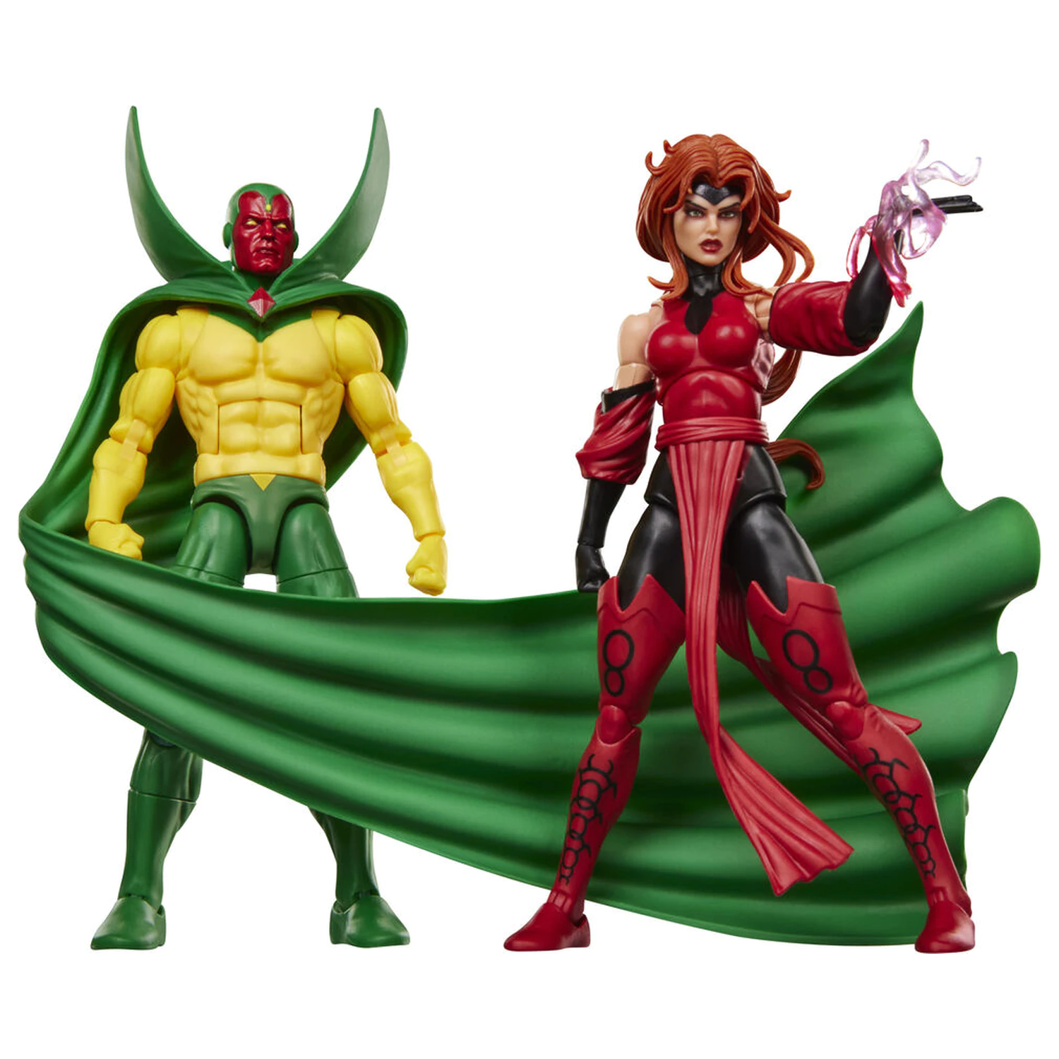 Marvel Legends Series Avengers Earts Mightiest Heroes Vision a Scarlet Witch balení 2 figurek 15cm fotografii produktu