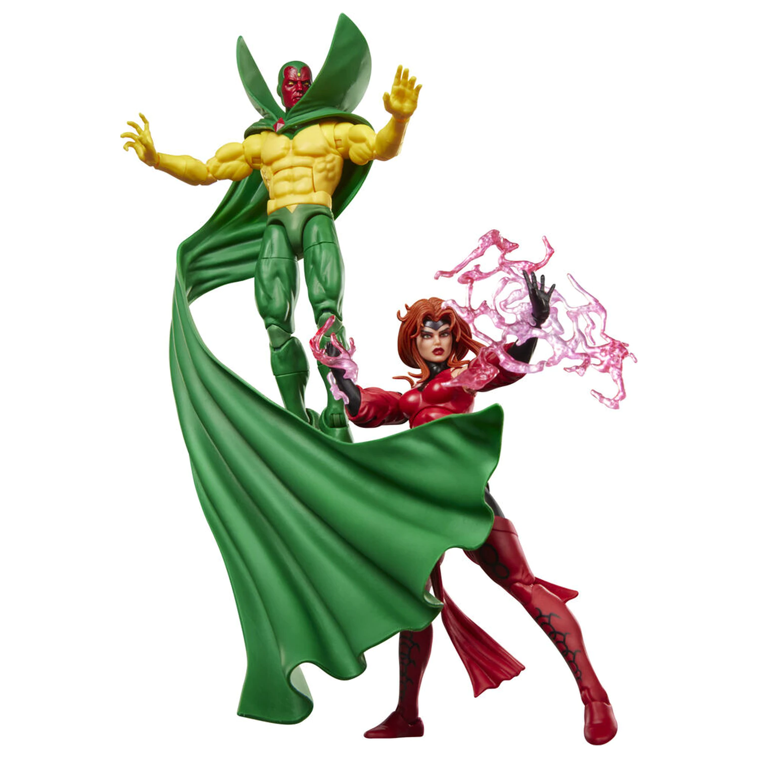 Marvel Legends Series Avengers Earts Mightiest Heroes Vision a Scarlet Witch balení 2 figurek 15cm fotografii produktu