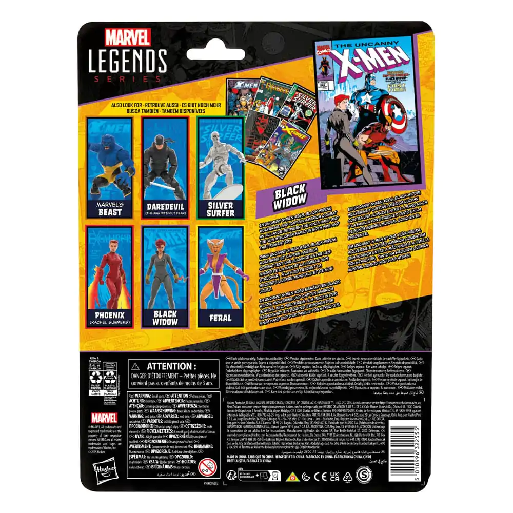 Marvel Legends Series Black Widow - figurka Black Widow 15cm fotografii produktu