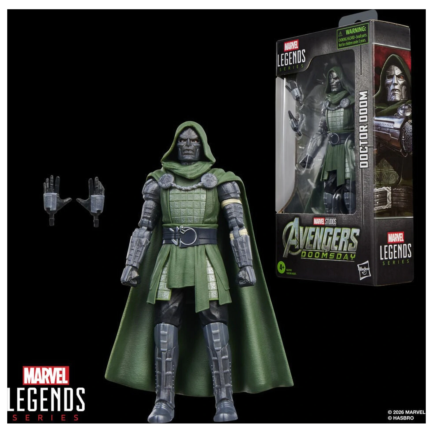 Marvel Legends Series Avengers Doomsday Doctor Doom figurka 15 cm fotografii produktu