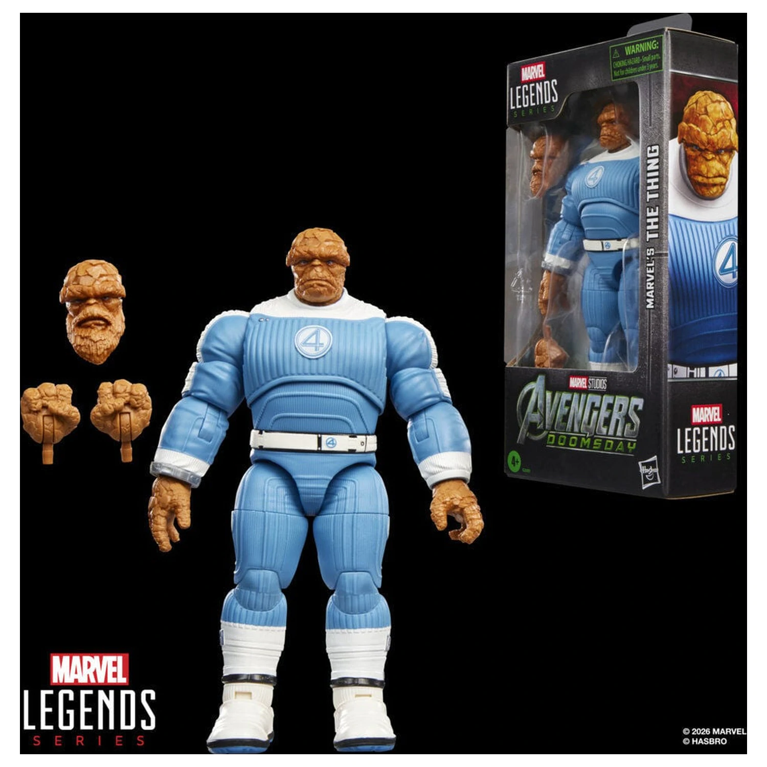 Marvel Legends Series Avengers Doomsday The Thing figurka 15 cm fotografii produktu