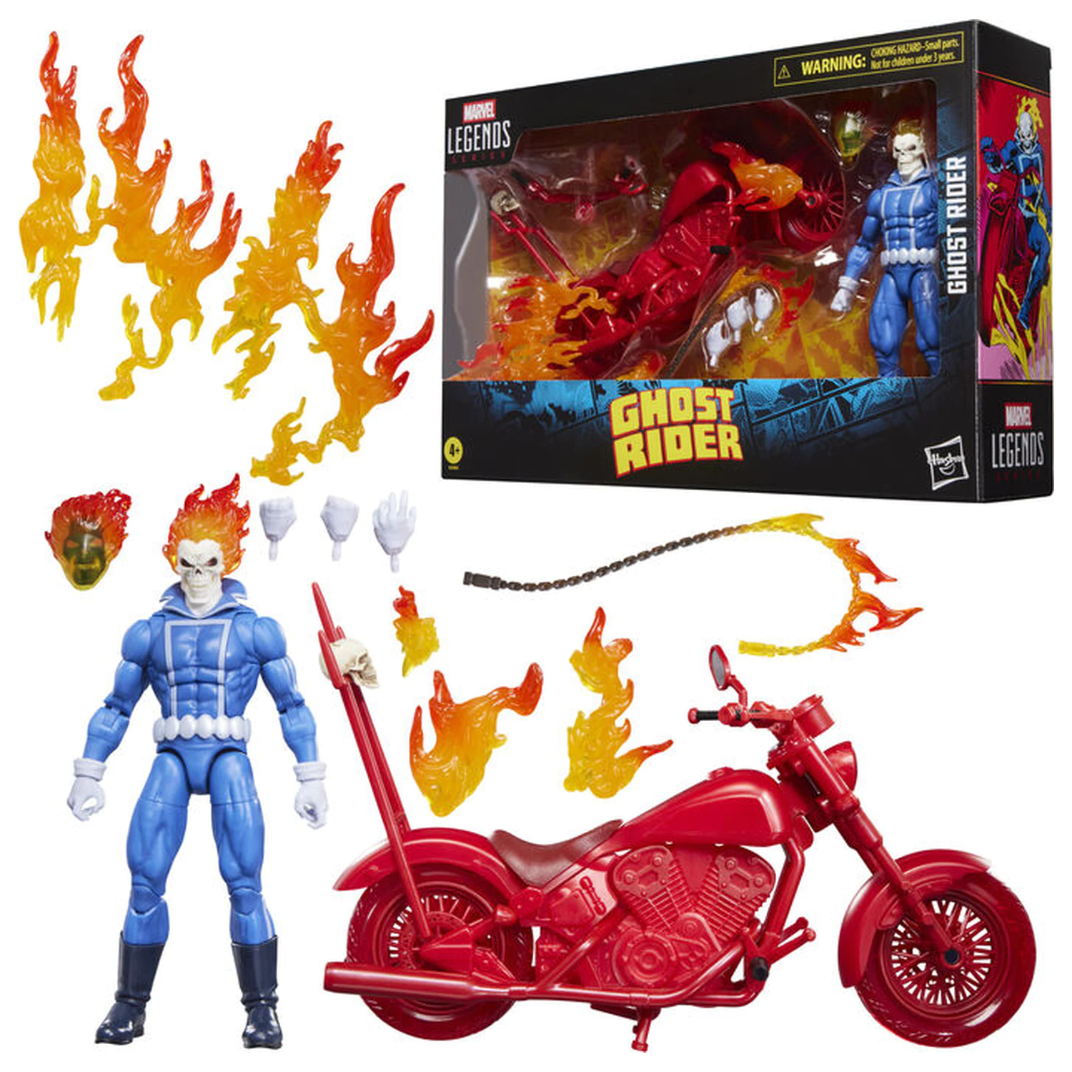 Marvel Legends Series Chost Rider Johnny Blaze figurka 15cm fotografii produktu