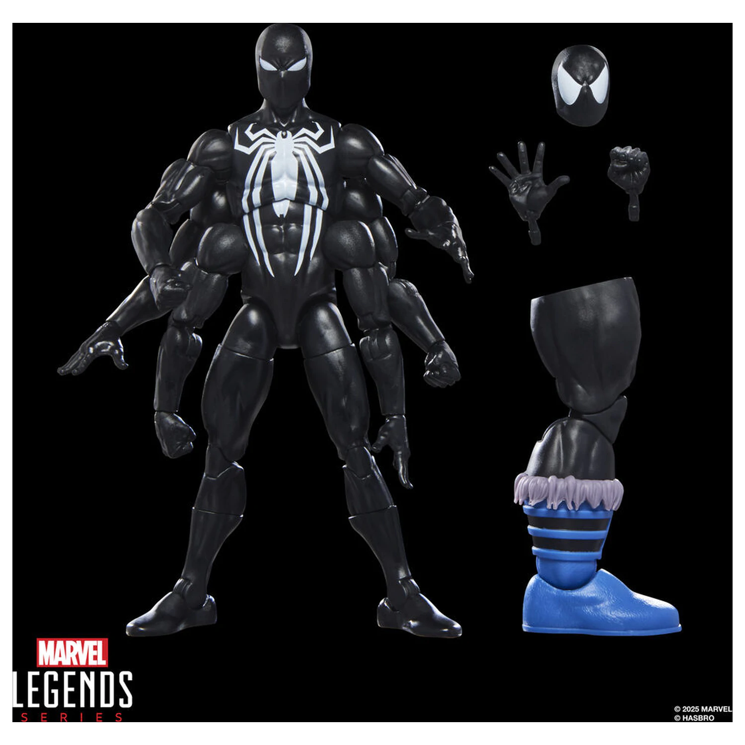 Marvel Legends Series Dark Avengers Spider-Man figurka 15cm fotografii produktu