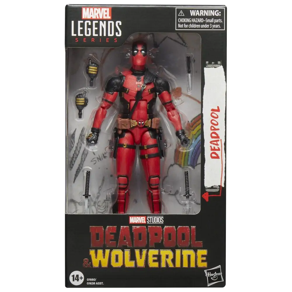 Marvel Legends Series Deadpool & Wolverine - figurka Deadpool 15 cm fotografii produktu