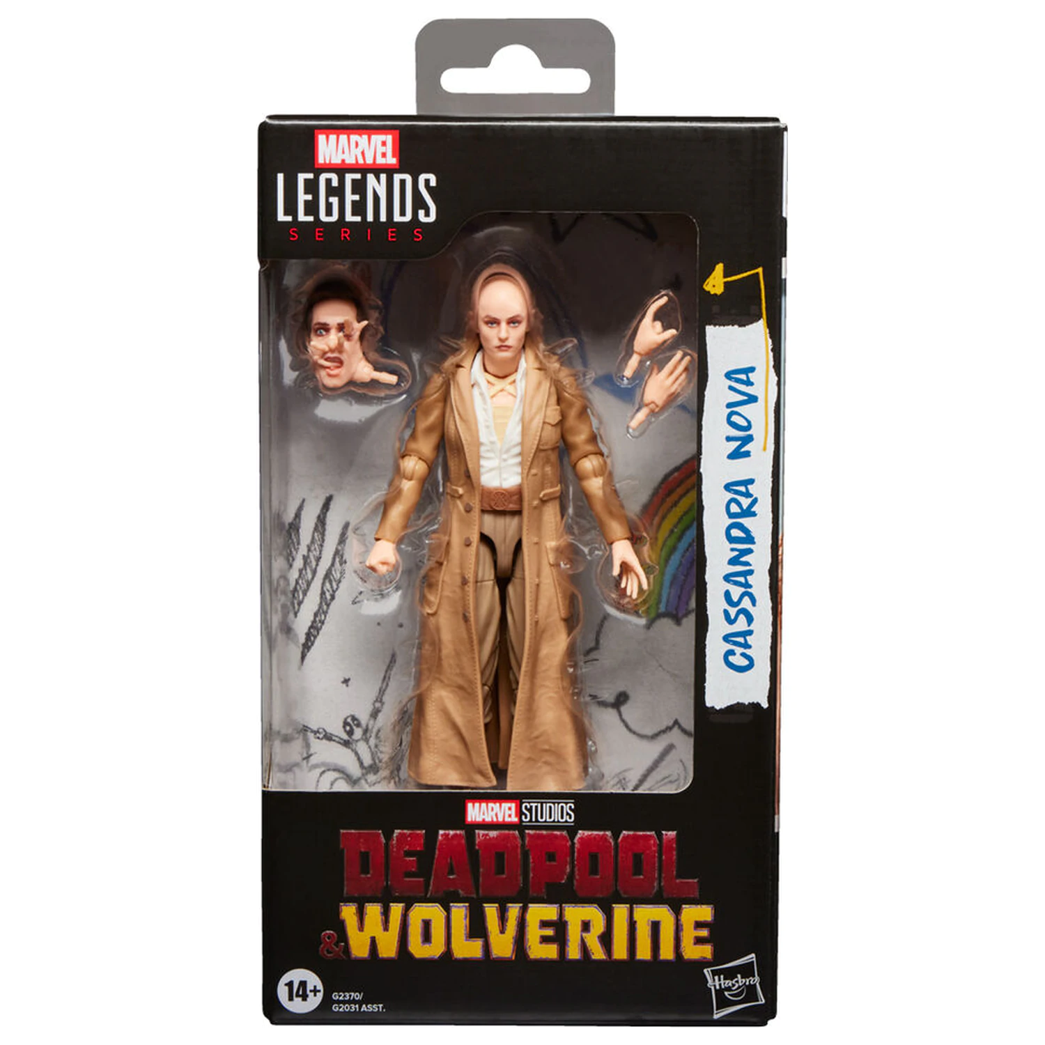 Marvel Legends Series Deadpool & Wolverine Cassandra Nova figurka 15cm fotografii produktu