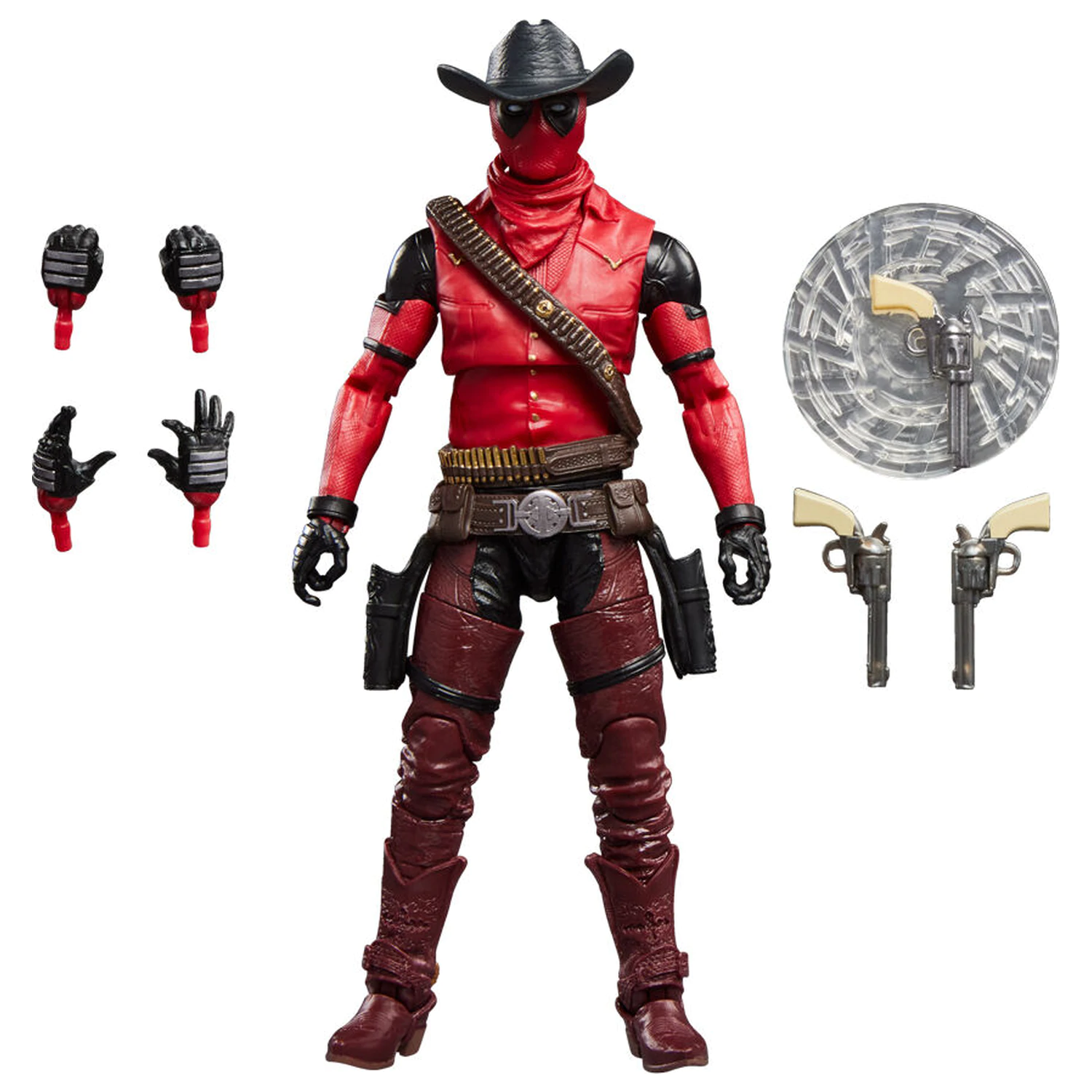 Marvel Legends Series Deadpool & Wolverine Cowboypool figurka 15cm fotografii produktu