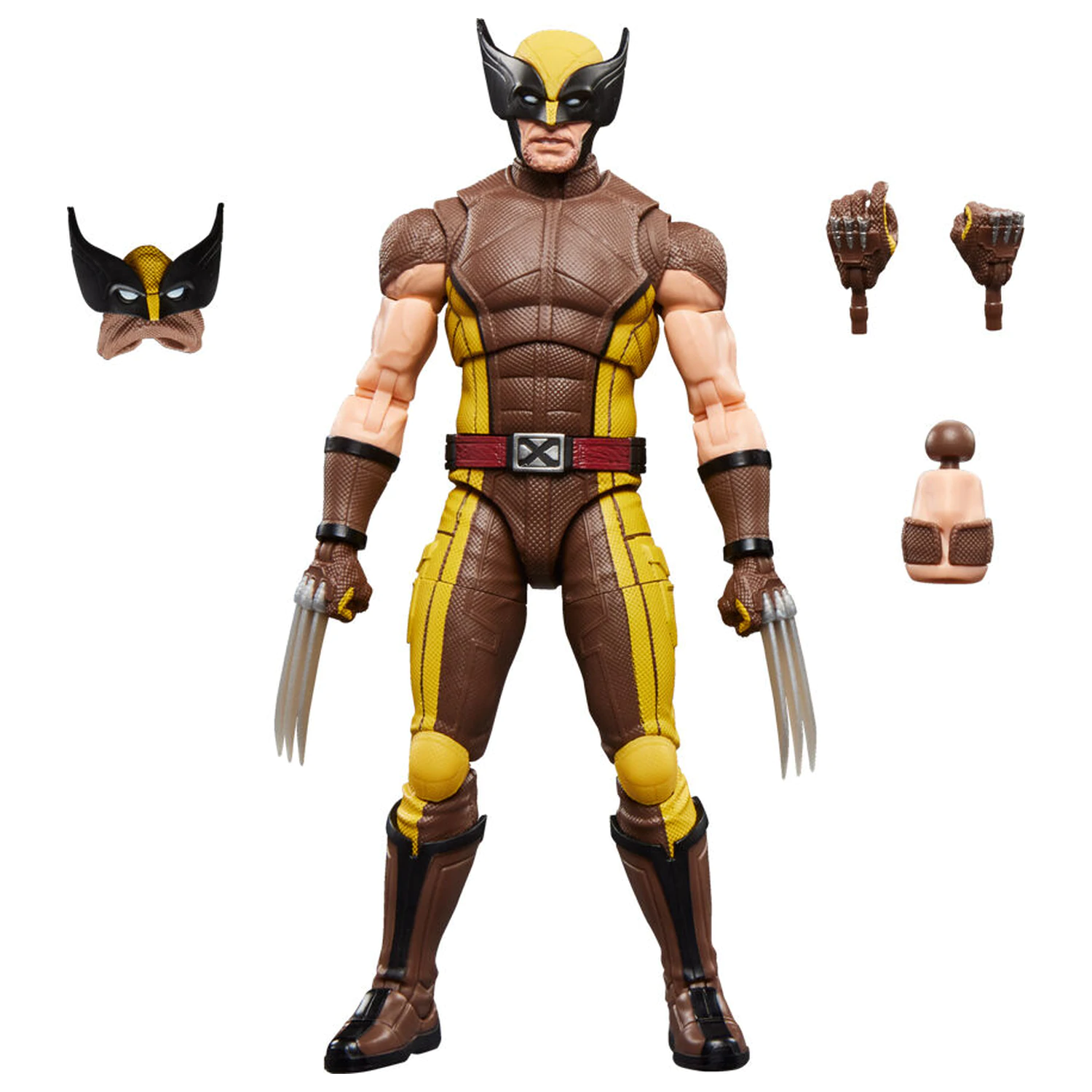 Marvel Legends Series Deadpool & Wolverine - figurka Wolverine Brown Suit 15cm fotografii produktu