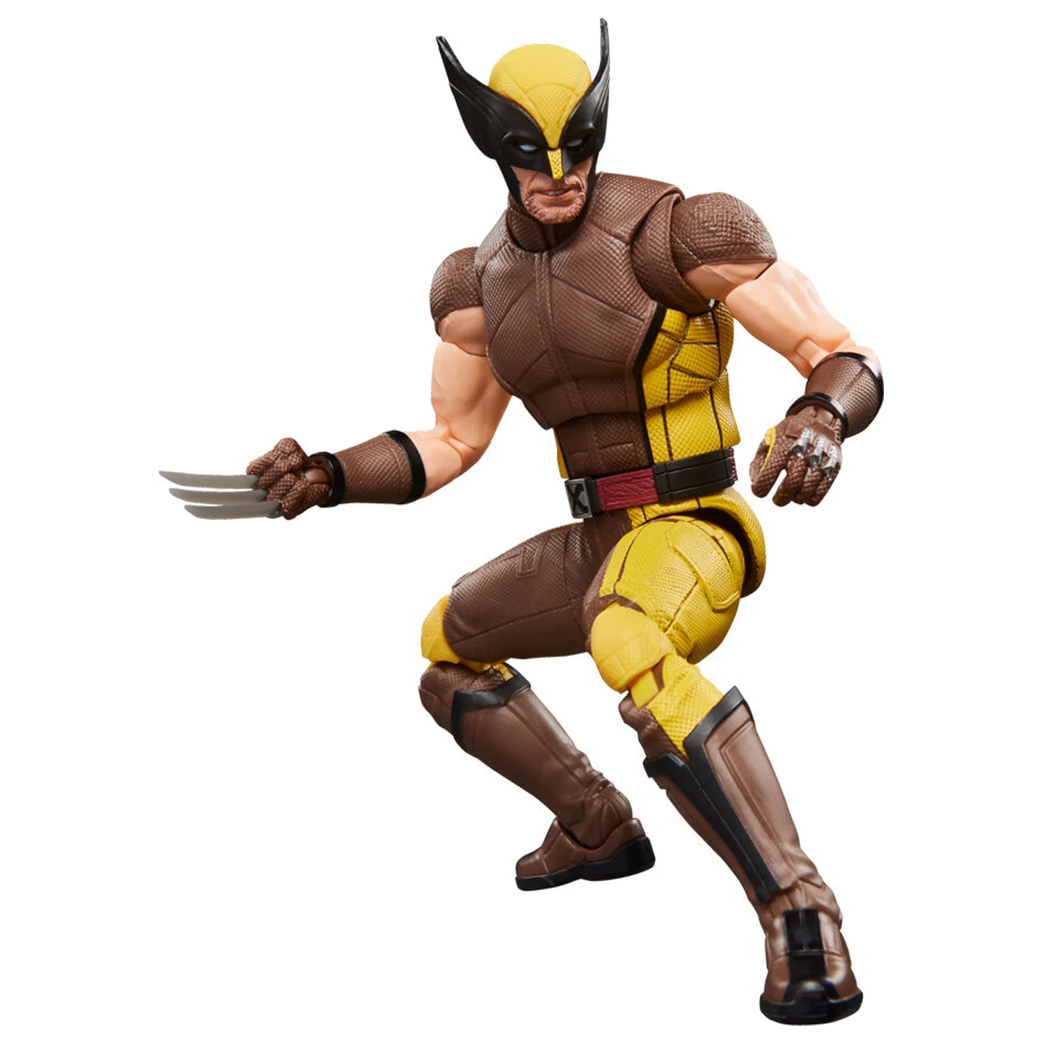 Marvel Legends Series Deadpool & Wolverine - figurka Wolverine Brown Suit 15cm fotografii produktu