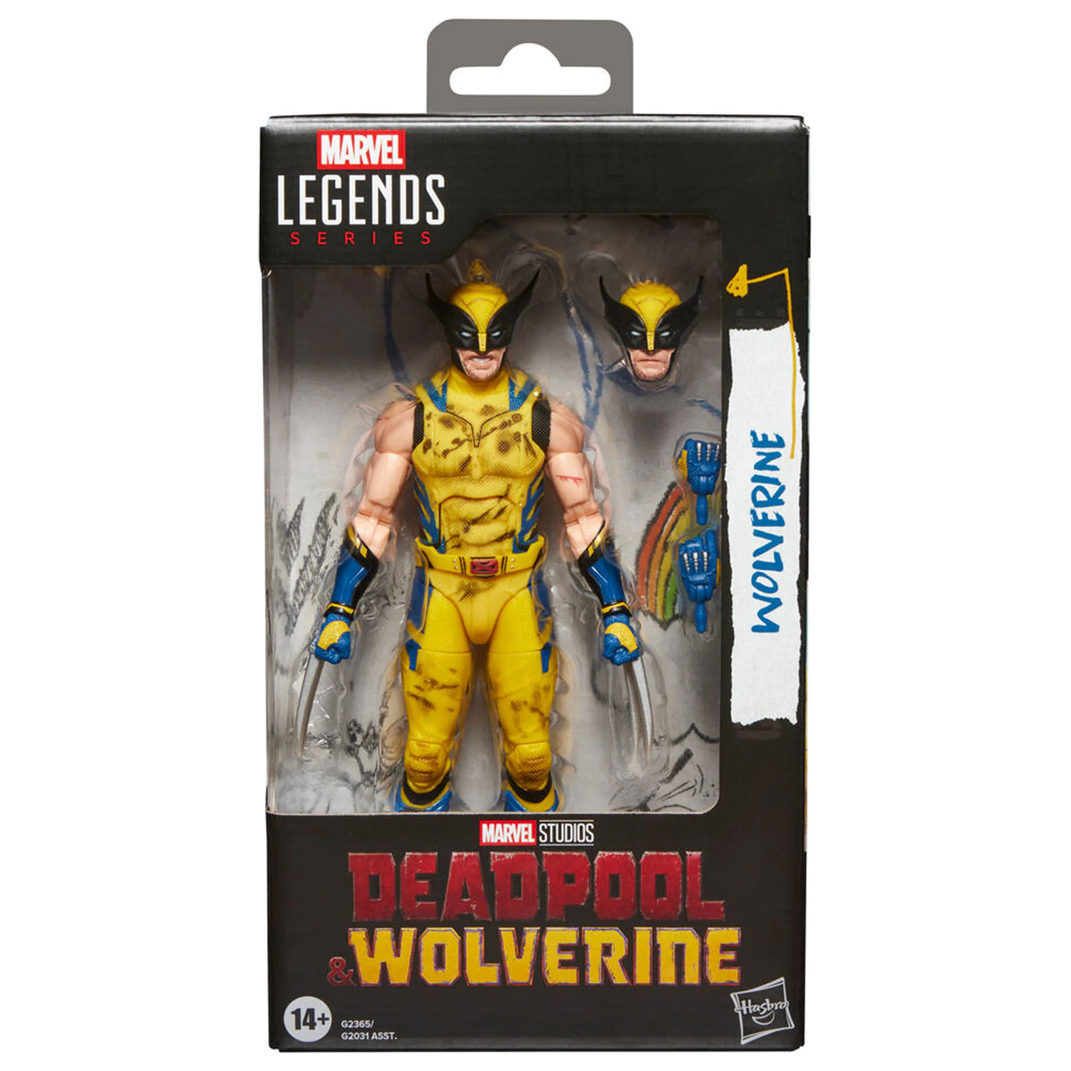 Marvel Legends Series Deadpool & Wolverine - figurka Wolverine 15cm fotografii produktu