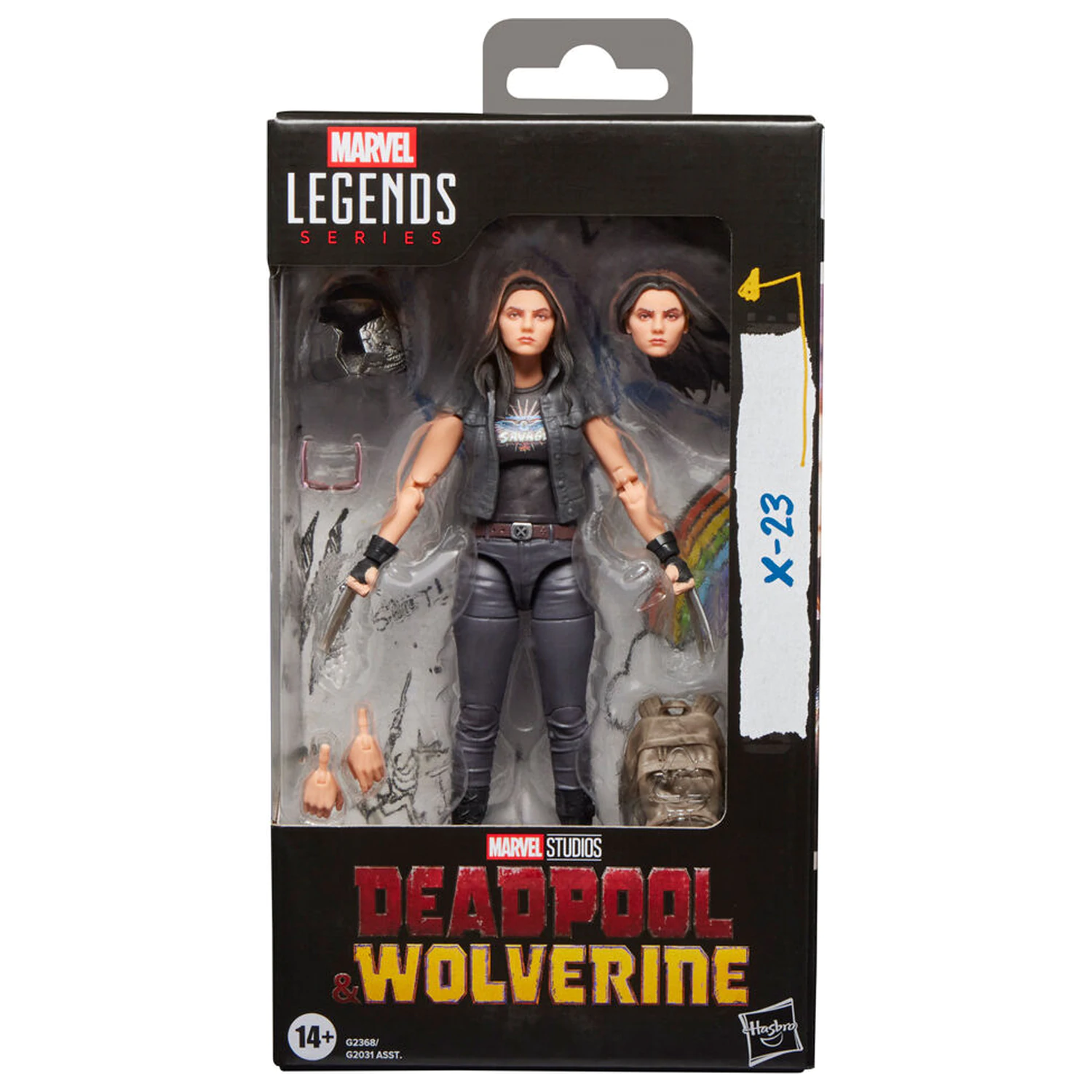 Marvel Legends Series Deadpool & Wolverine X-23 figurka 15cm fotografii produktu