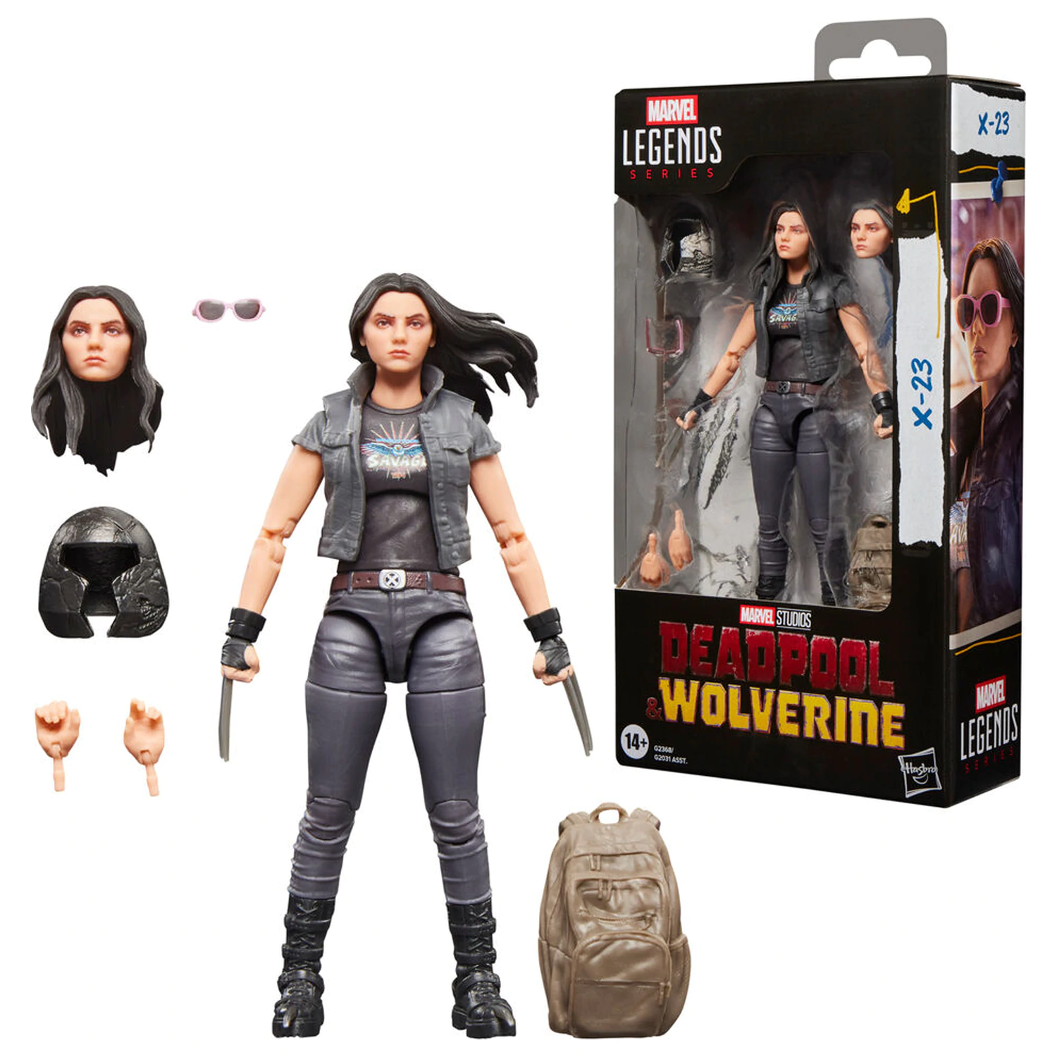 Marvel Legends Series Deadpool & Wolverine X-23 figurka 15cm fotografii produktu