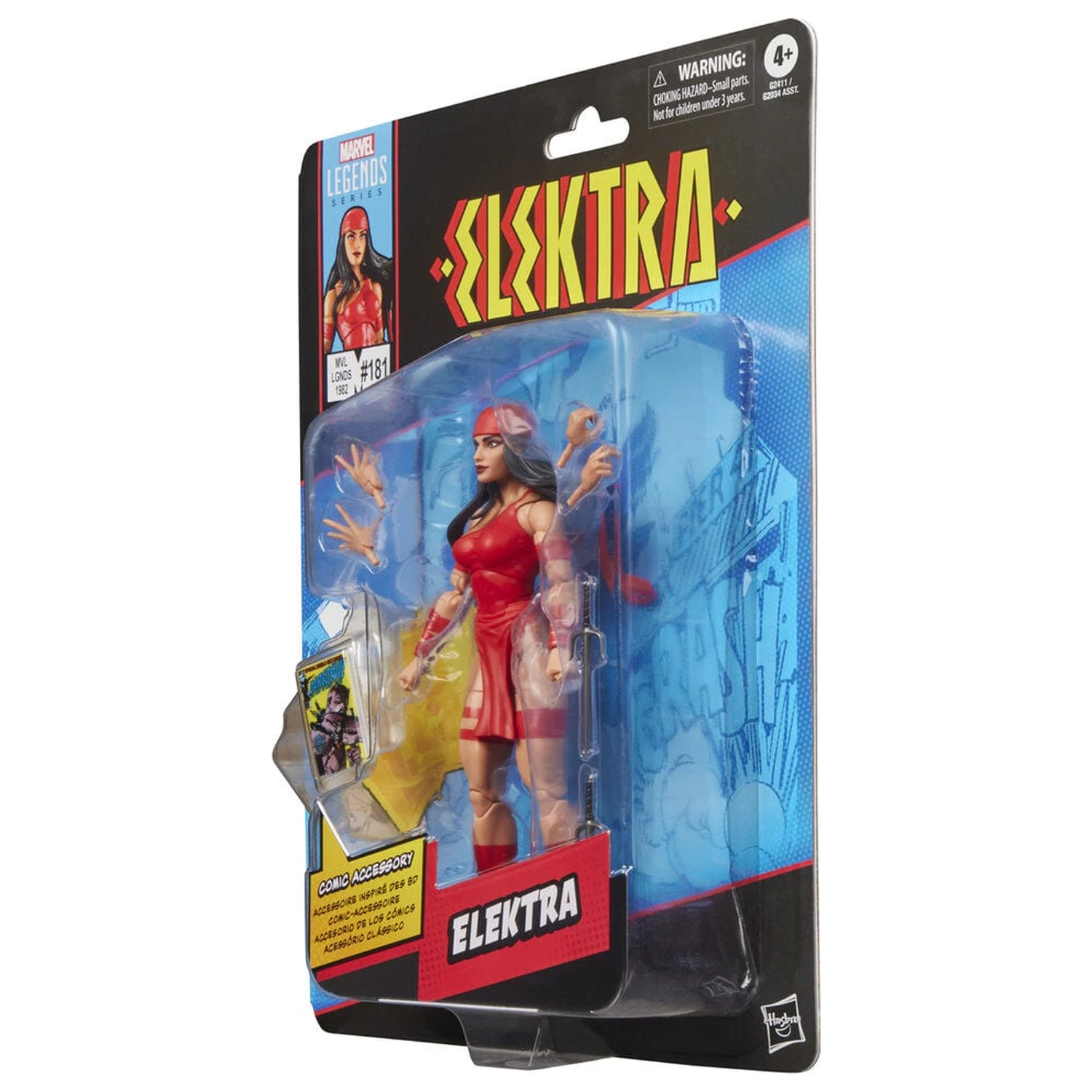 Marvel Legends Series figurka Elektra 15cm fotografii produktu