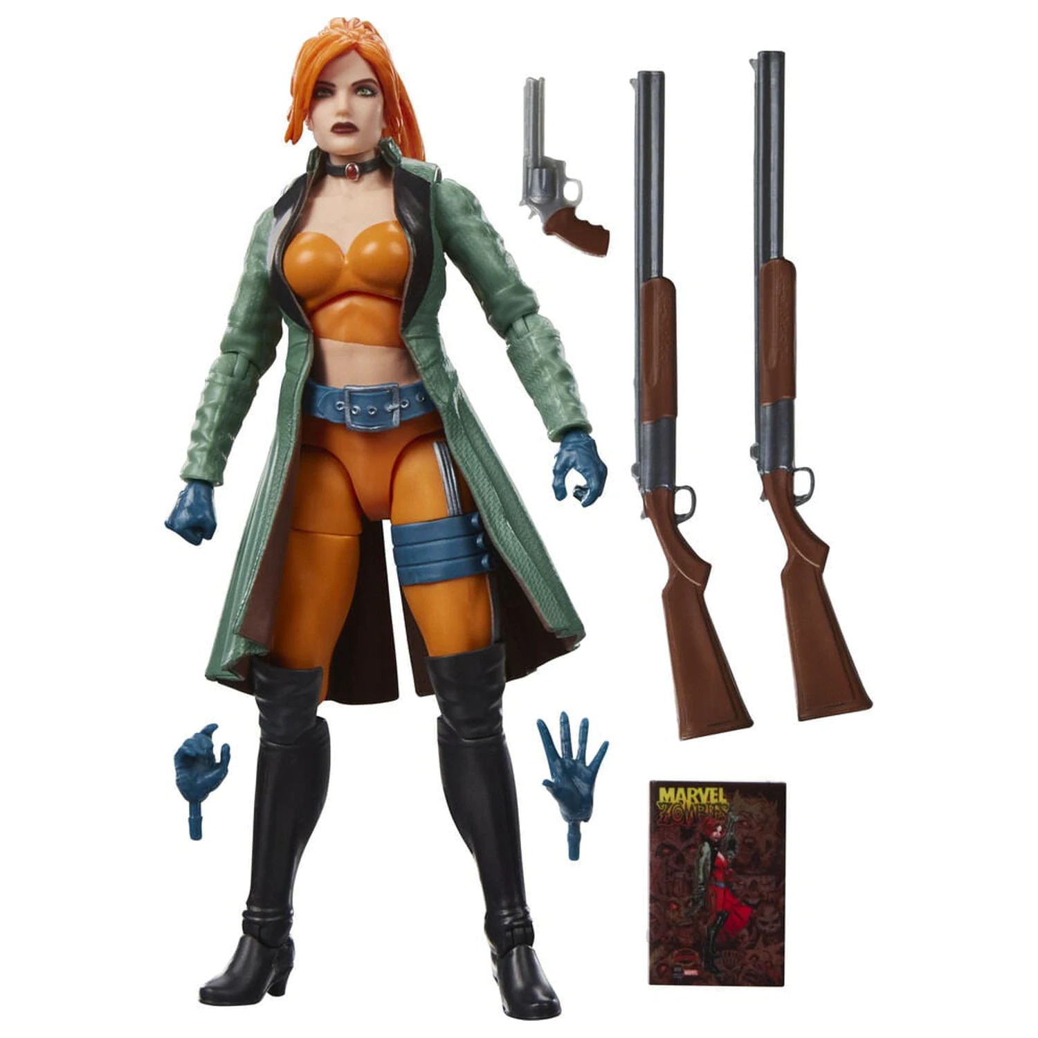 Marvel Legends Series Elsa Bloodstone Zombies figurka 15cm fotografii produktu