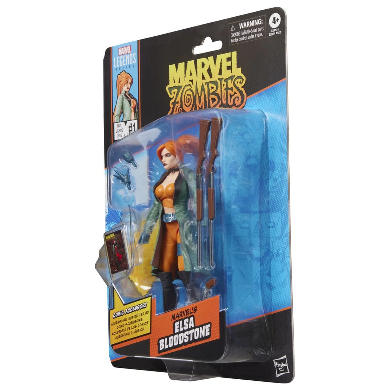 Marvel Legends Series Elsa Bloodstone Zombies figurka 15cm fotografii produktu