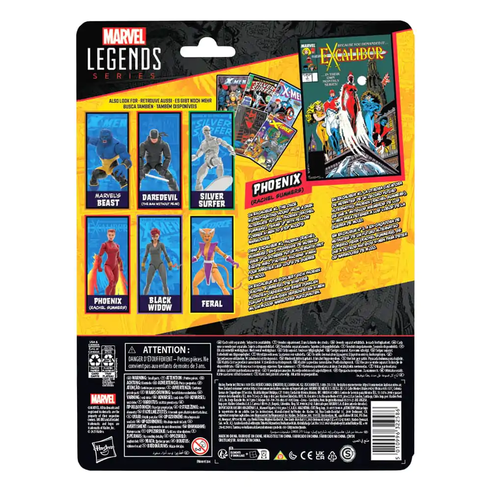 Marvel Legends Series Excalibur Phoenix Rachel Summers figurka 15cm fotografii produktu