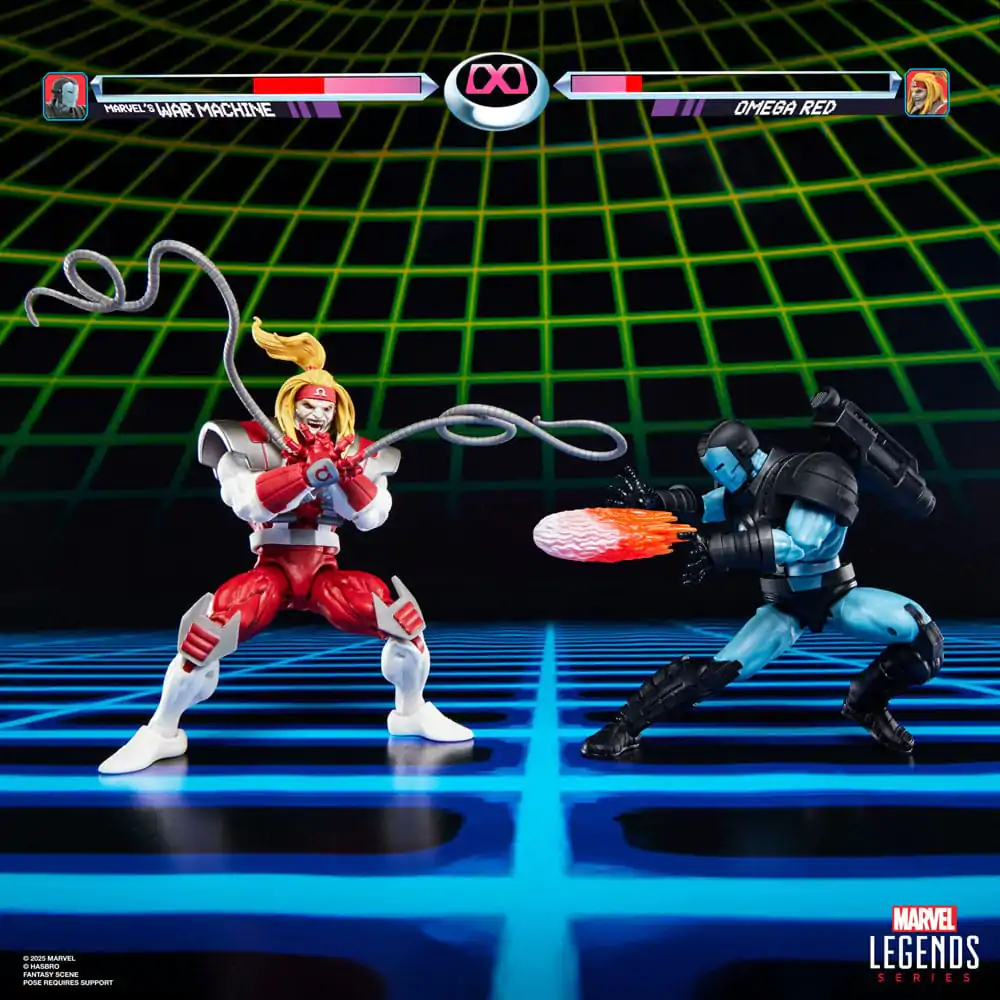 Marvel Legends Series Gamerverse Marvel's War Machine vs Marvel's Omega Red blistr 2 figurky 15cm fotografii produktu